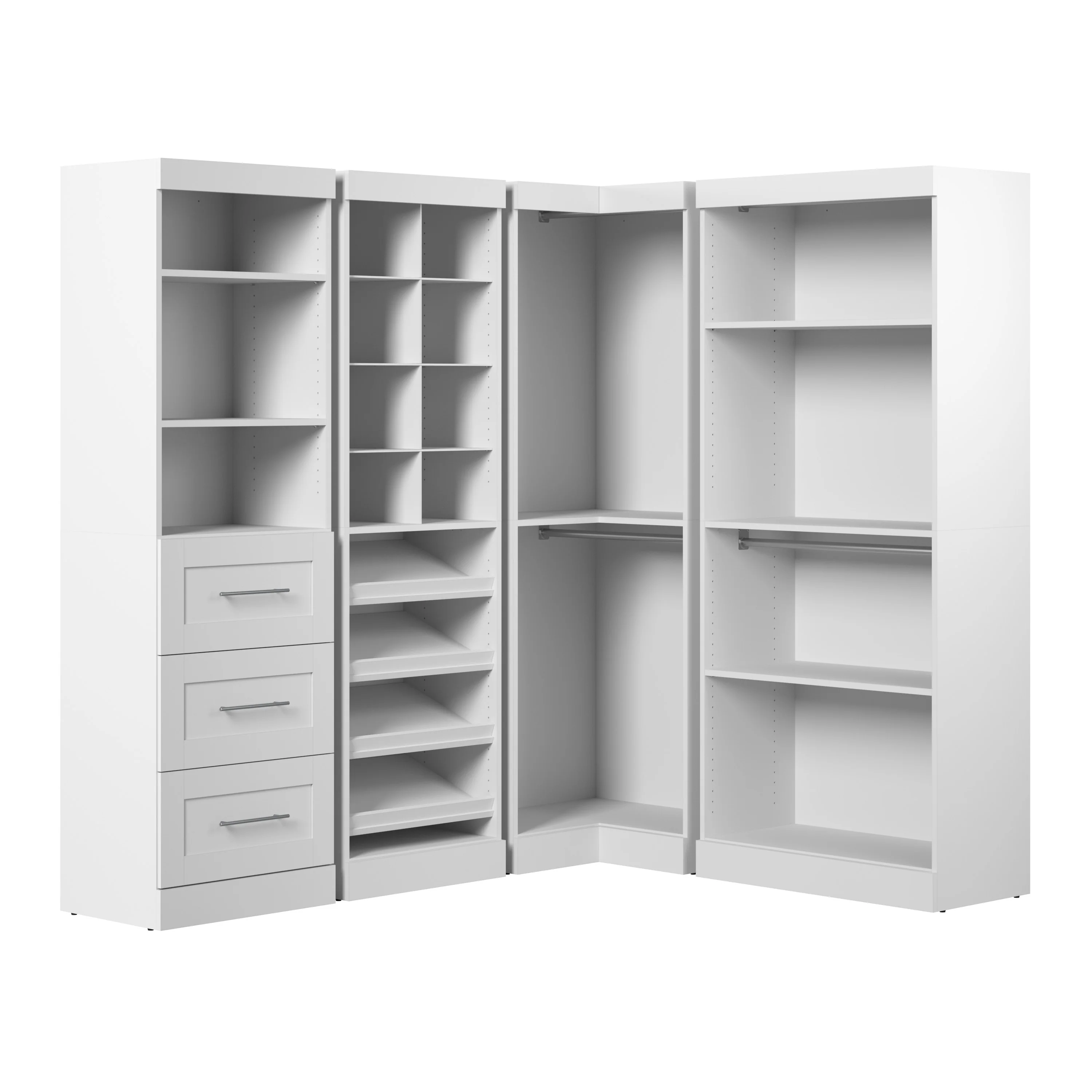 Pur 83W Walk-In Closet Organizer by Bestar