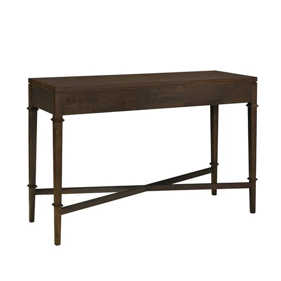2-Drawer Console Table with X-Shaped Base