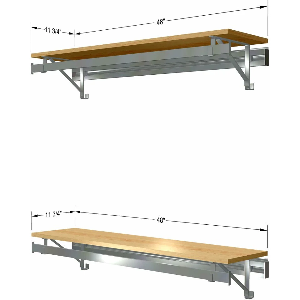 arrange a SPACE RCMBX Double Shelf-Hang Closet System