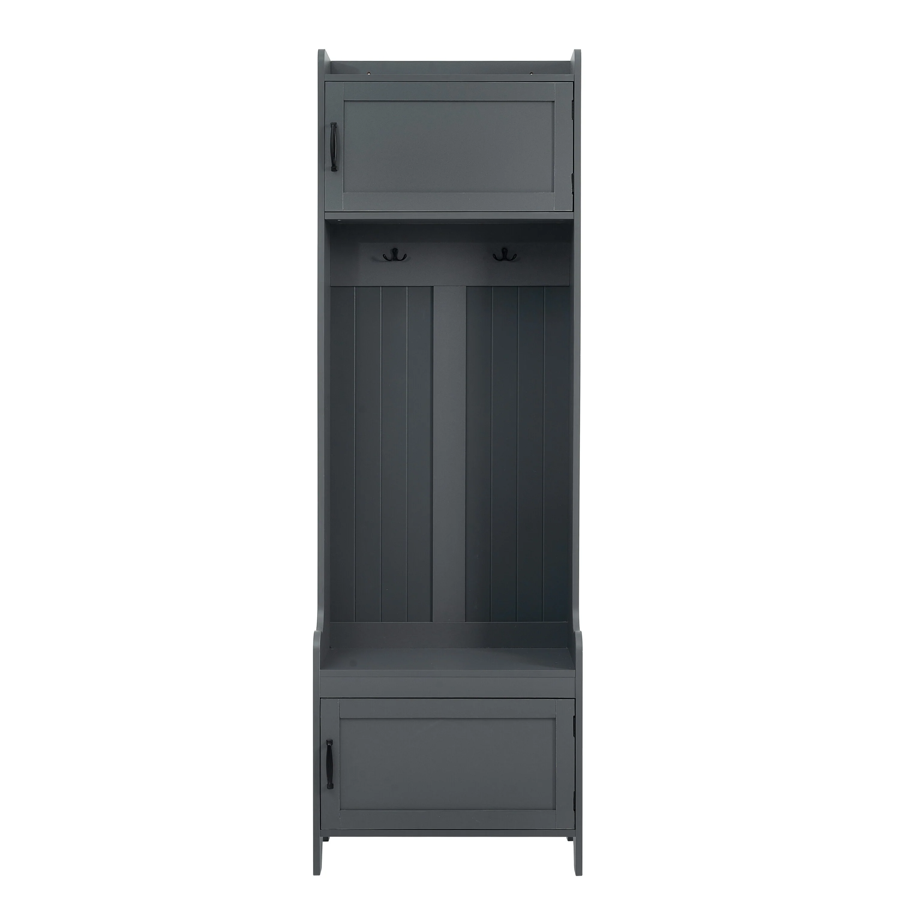 Entryway Bench Hall Tree with Ample Storage Drawer - N/A