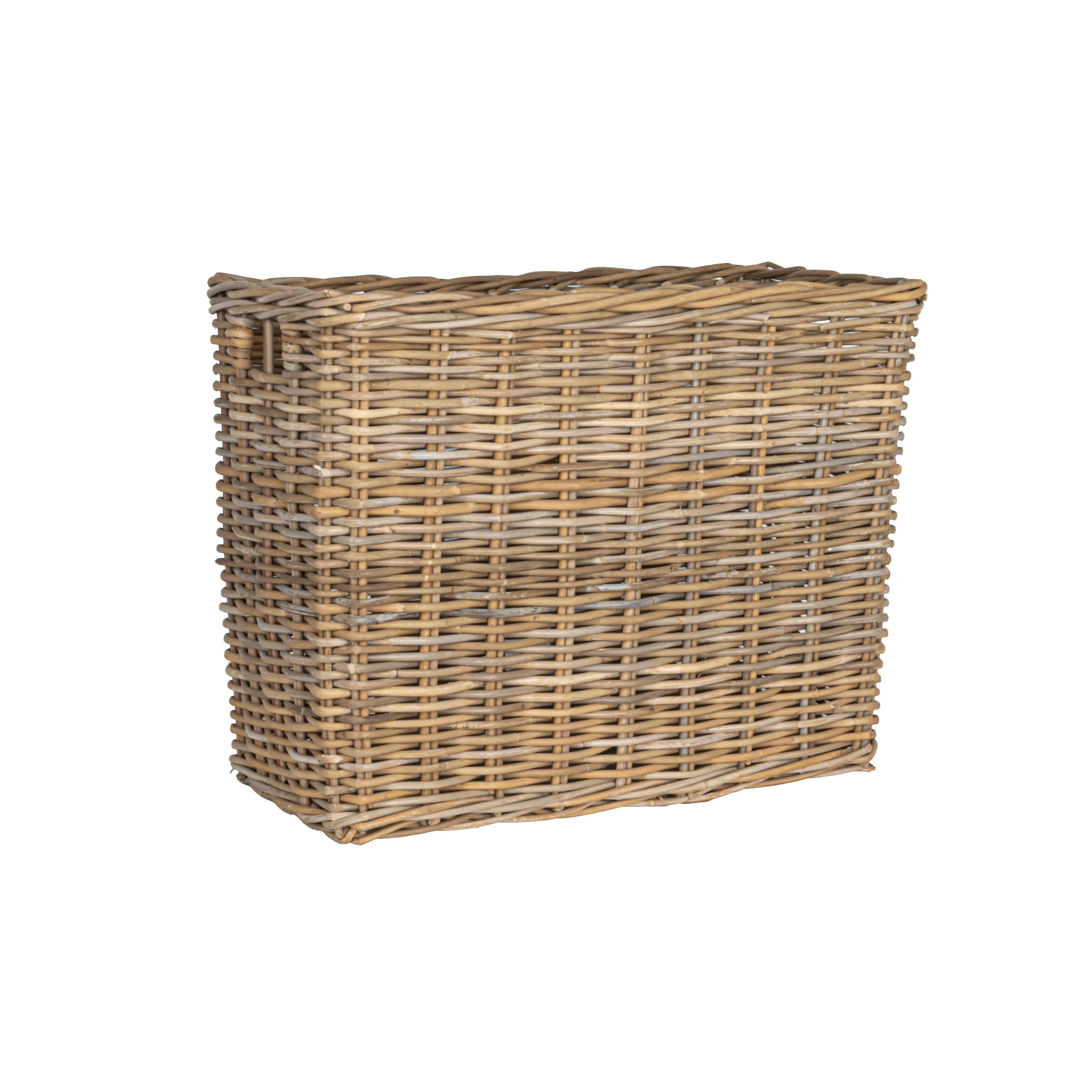 Woven Rattan Basket Storage