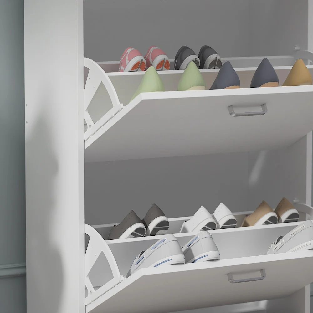 3-Tier Shoes Cabinet