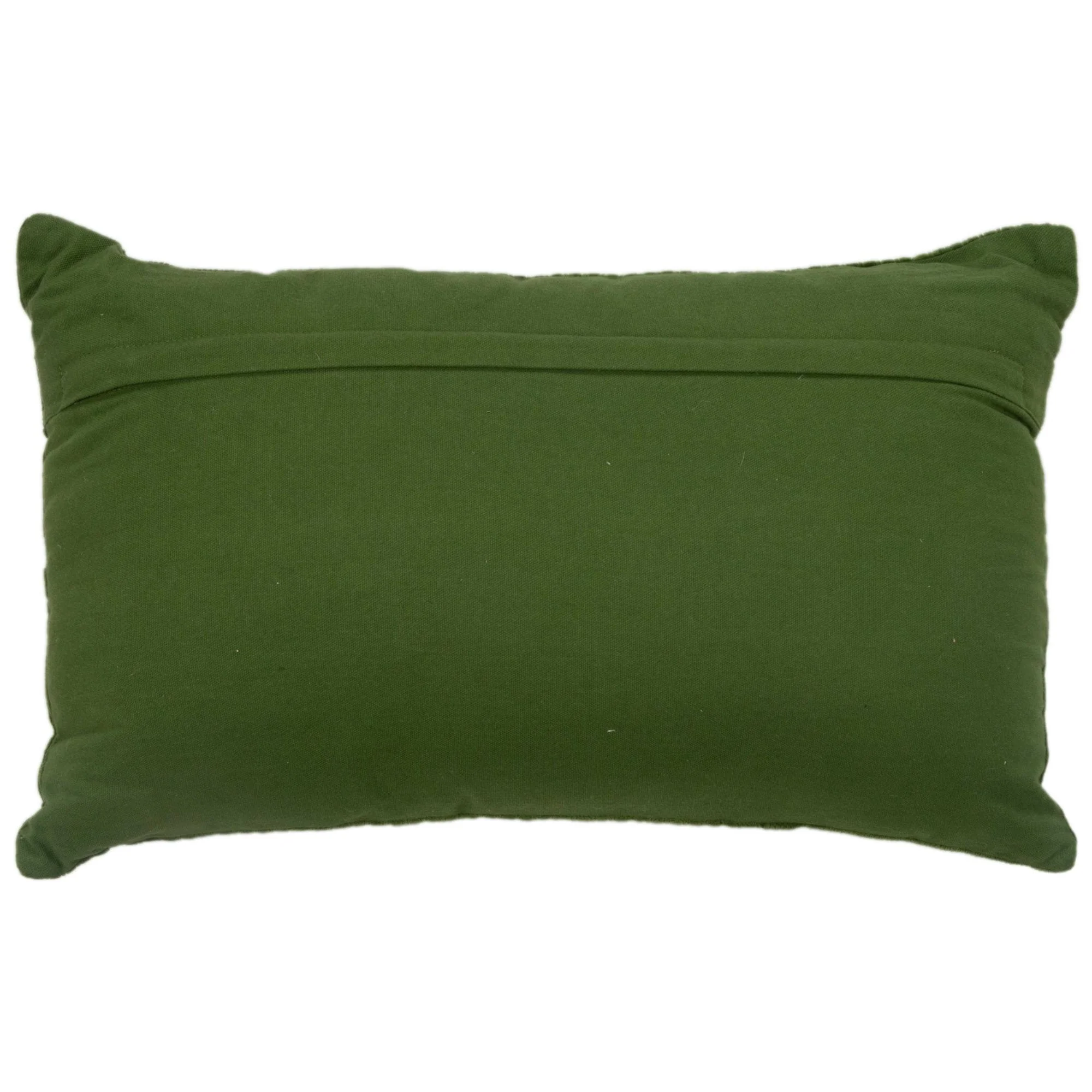 Woven 100% Cotton Solid Decorative Throw Pillow