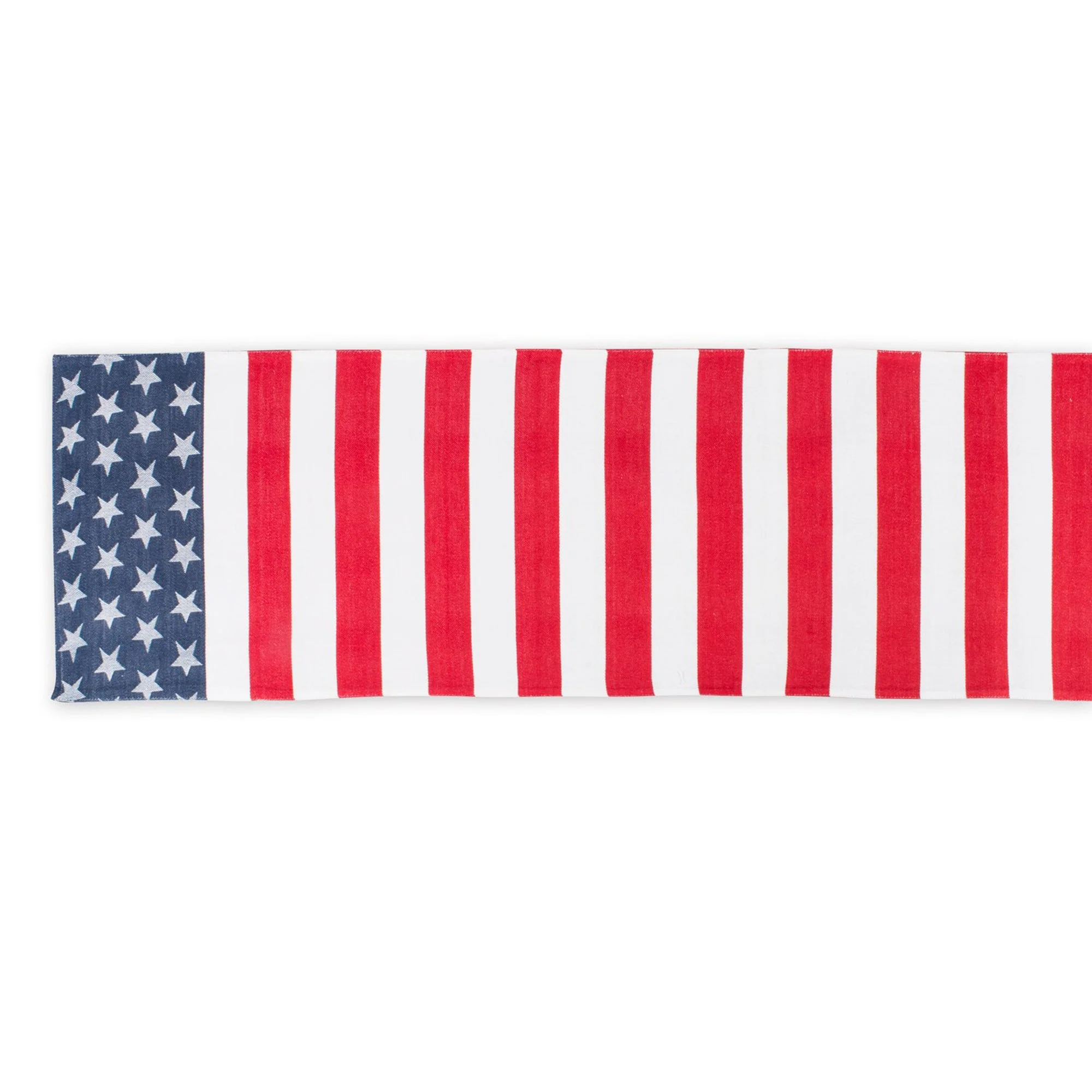 Stars & Stripes Jacquard 14X54 Table Runner