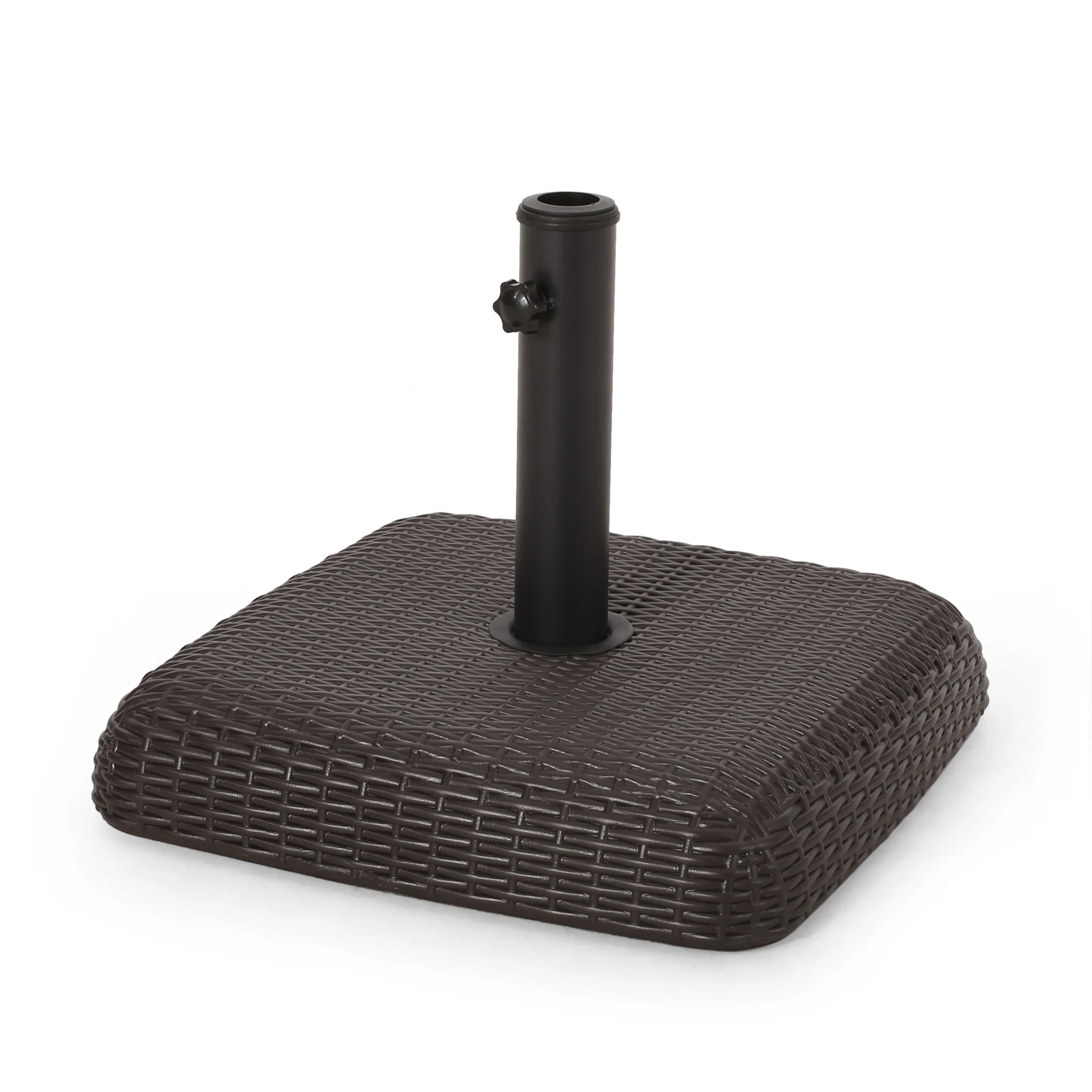 Umbrella Base with Square Shape and Iron Holder