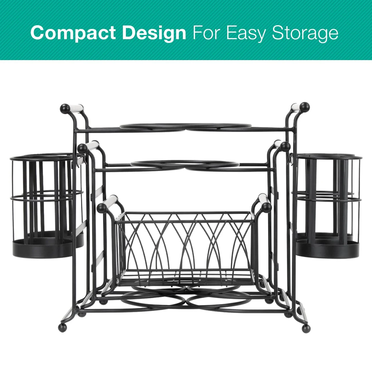 Sorbus 3 Tier Utensil Caddy - Multi-Purpose Steel Mesh Caddy