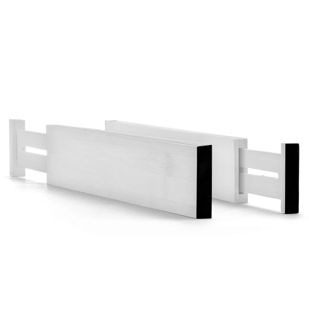 Bamboo Kitchen Drawer Organizer Bambusi Expandable Adjustable Divider