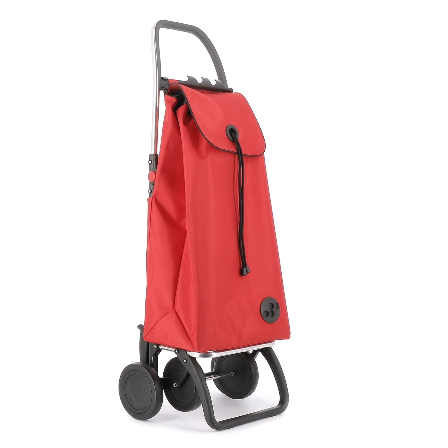 Rolser I-Max MF 4 Wheel Foldable Shopping Trolley - 15.35 in. W x 41.34 in. H x 12.6 in. D