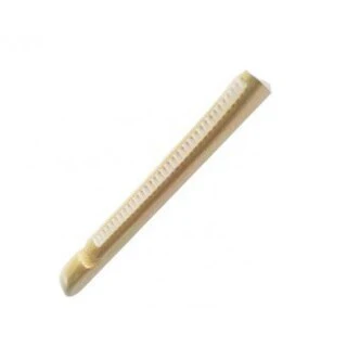 Natural Finish Petite Rubber Strip Insert Top Hanger with Notches (Case of 100)