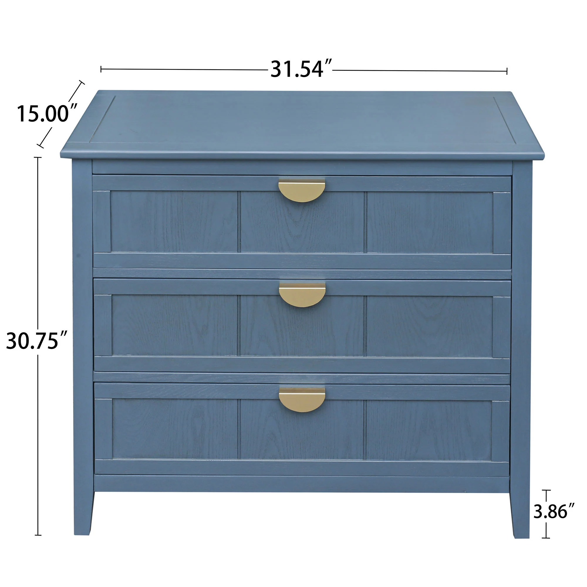 3-Drawer Chest