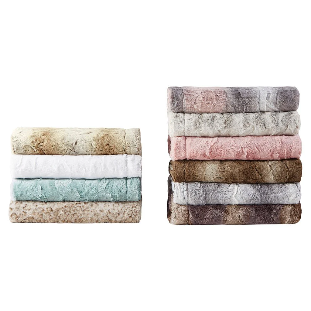 Wander Throw with Soft Faux Fur Face