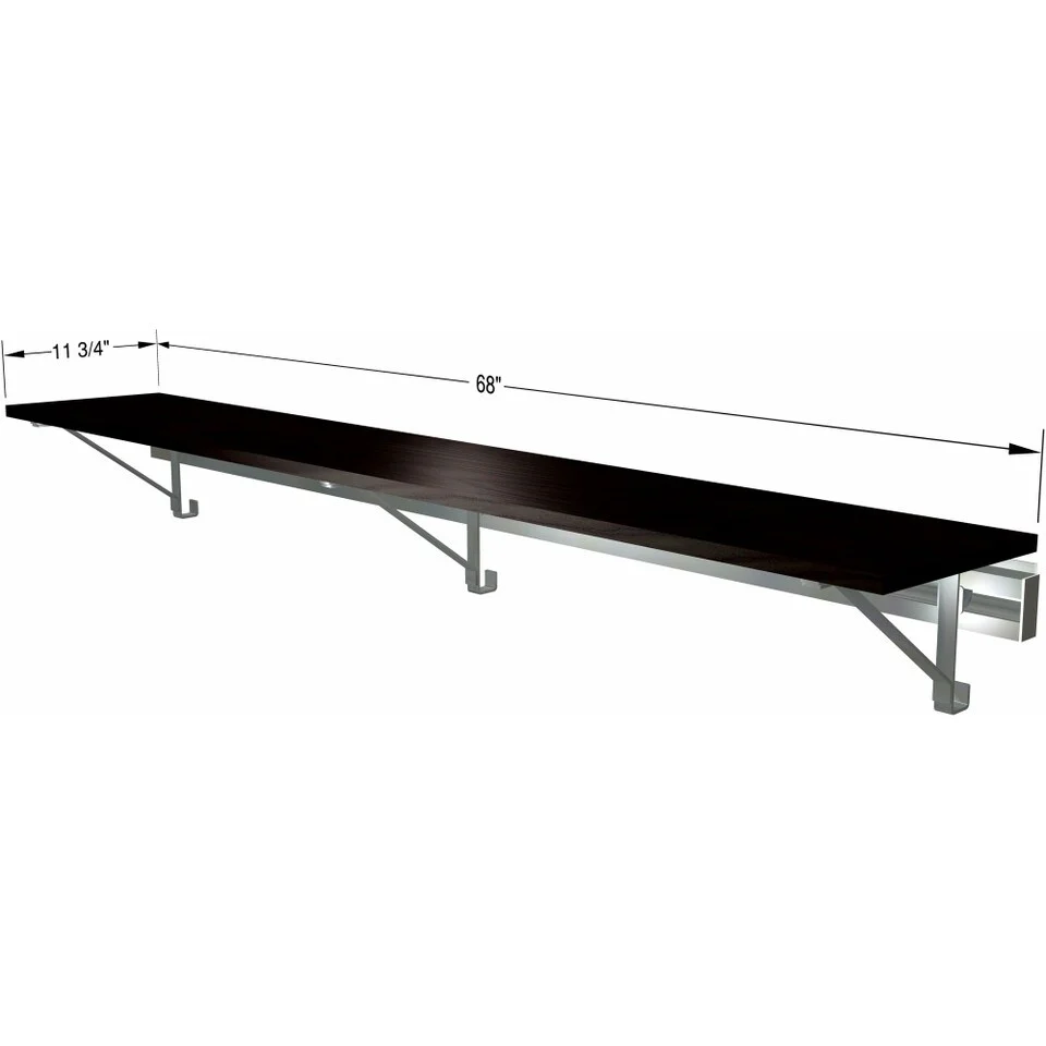 arrange a SPACE RCSS12 Single Wall Mounted Shelf (SHELF ONLY - no hang)