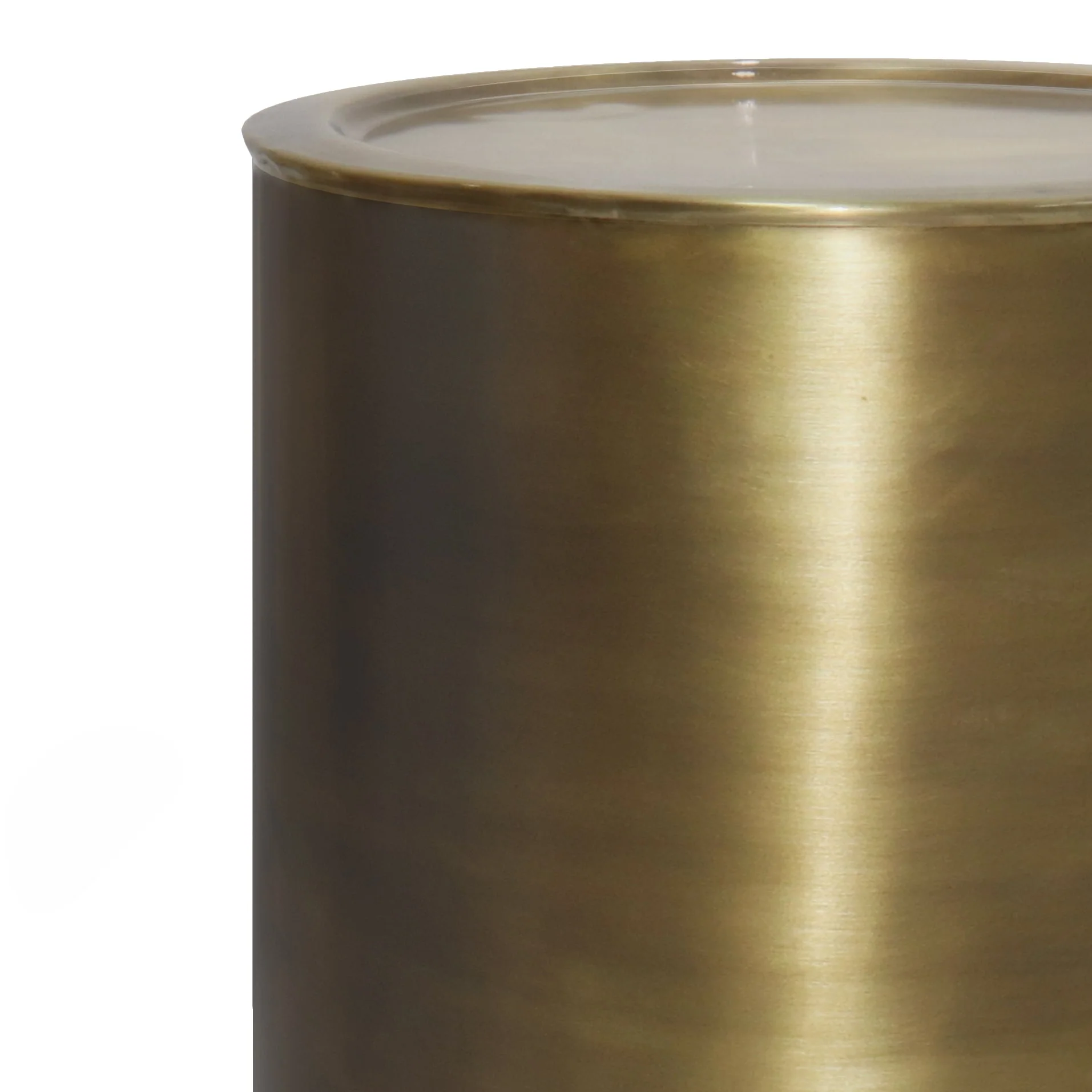 Hyperion Side Table with Round Cylinder Shape