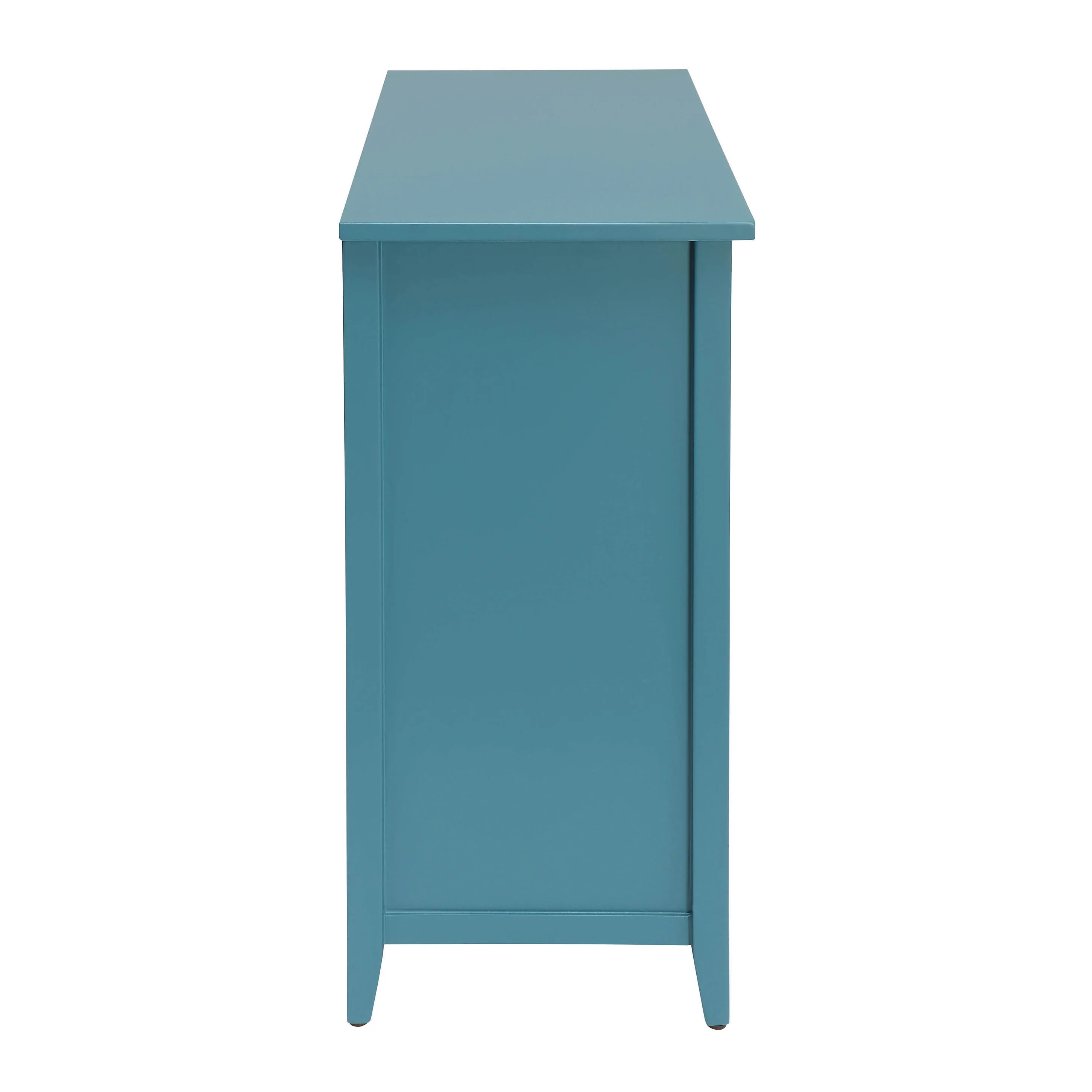 Teal Console Table with Storage