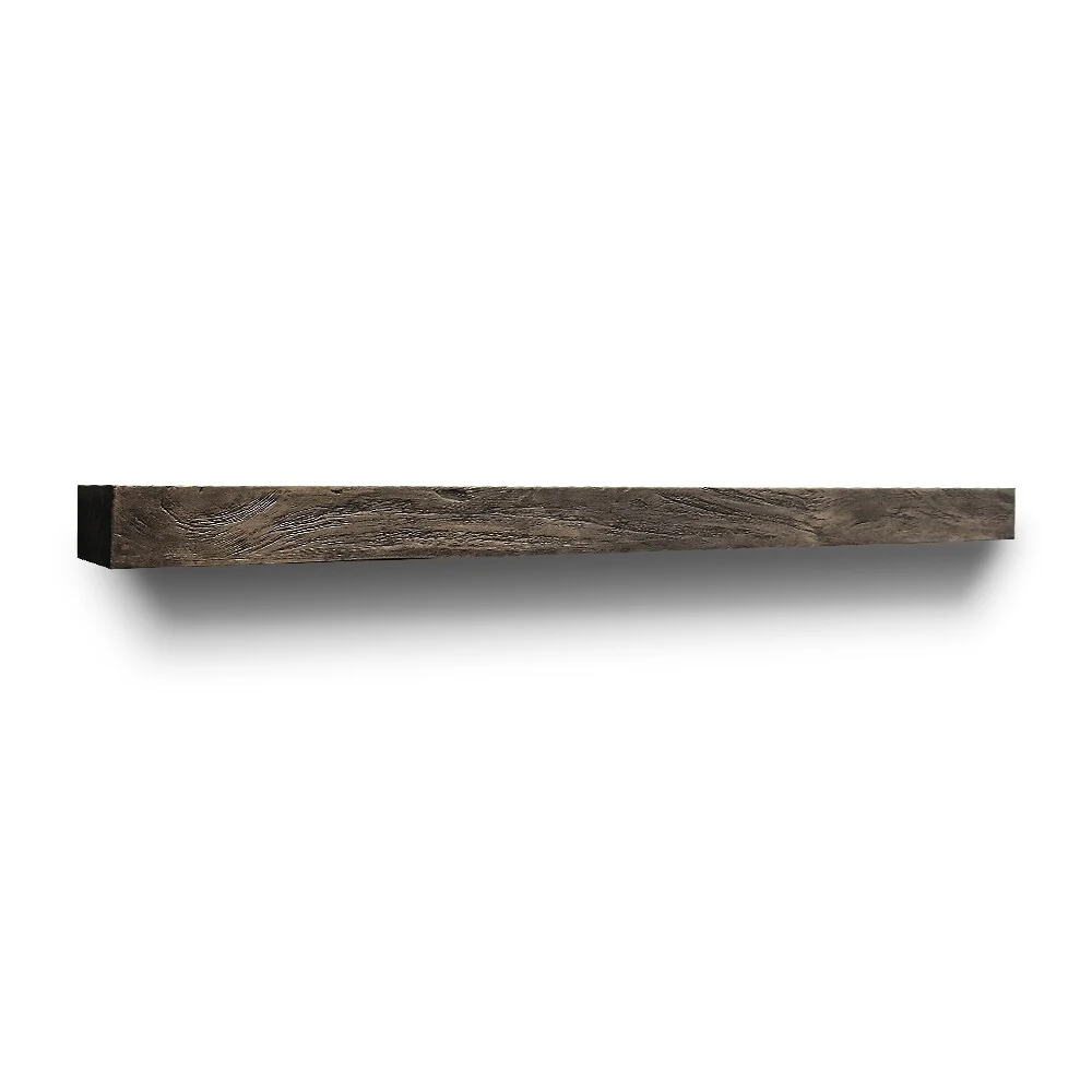 60-In Fireplace Mantel Shelf Wall Mounted - Farmhouse Floating Shelves