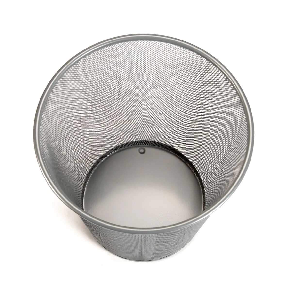 Seville Classics 6 Gal. Round Mesh Trash Can Recycling Bin (2-Pack)