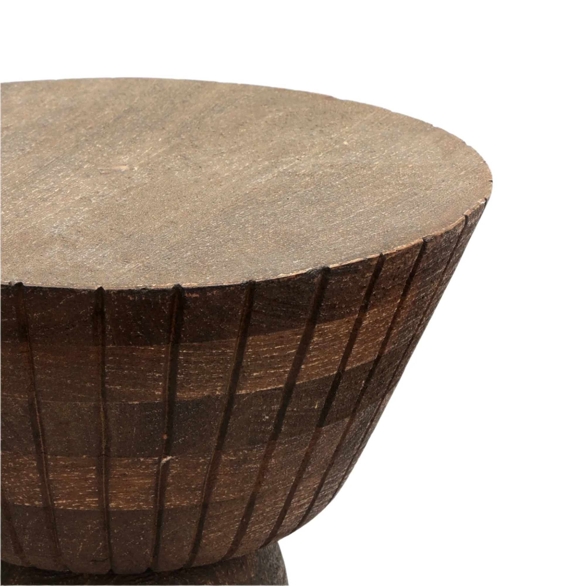 Decorative Wooden End Table