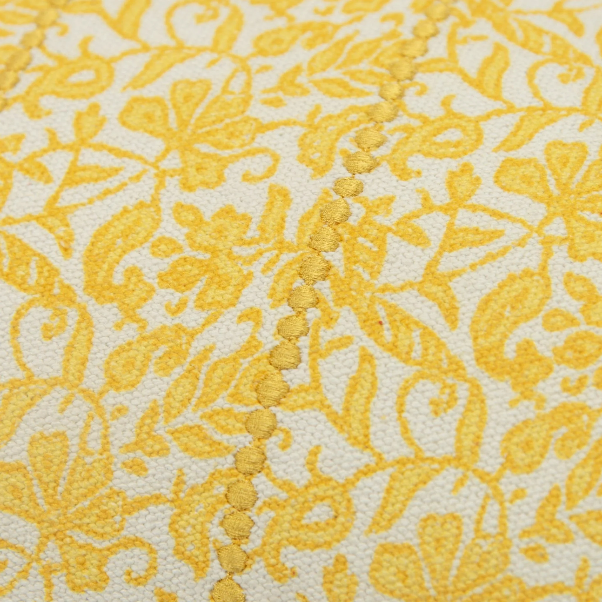 Botanical Pattern Lumbar Pillow