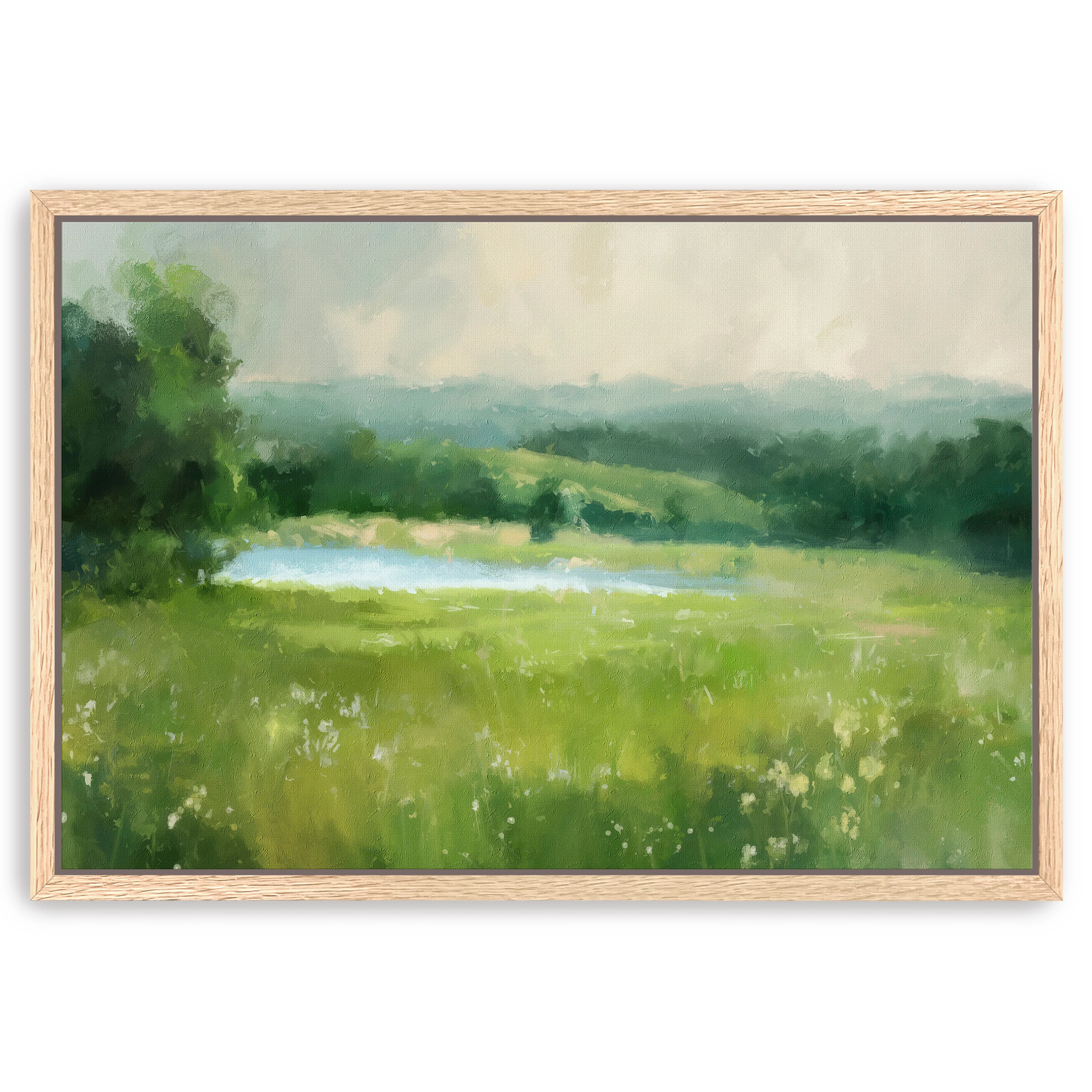 Into The Meadows Canvas Giclee