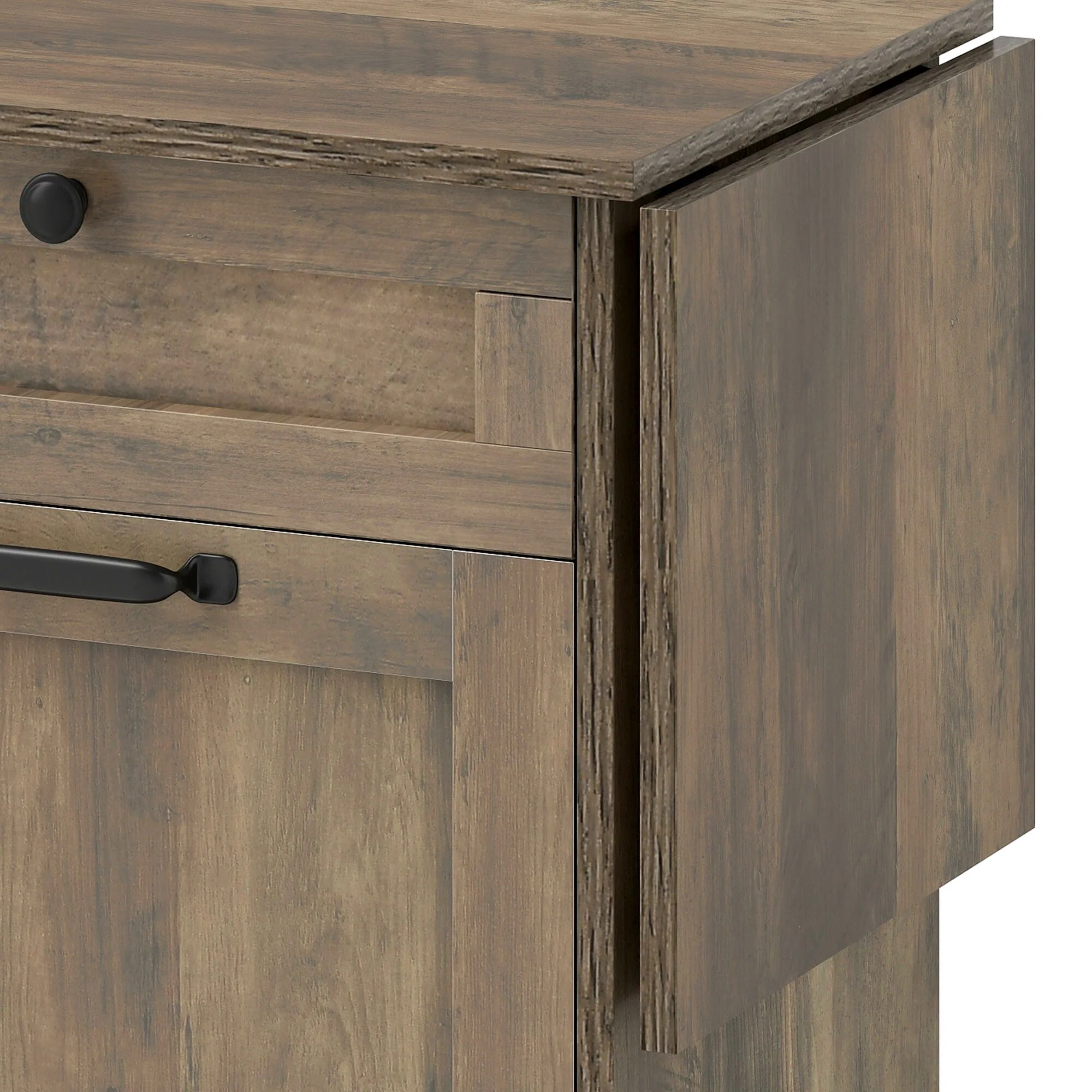 Hidden Trash Can Cabinet Tilt Out Trash Bin Cabinet With Drawer