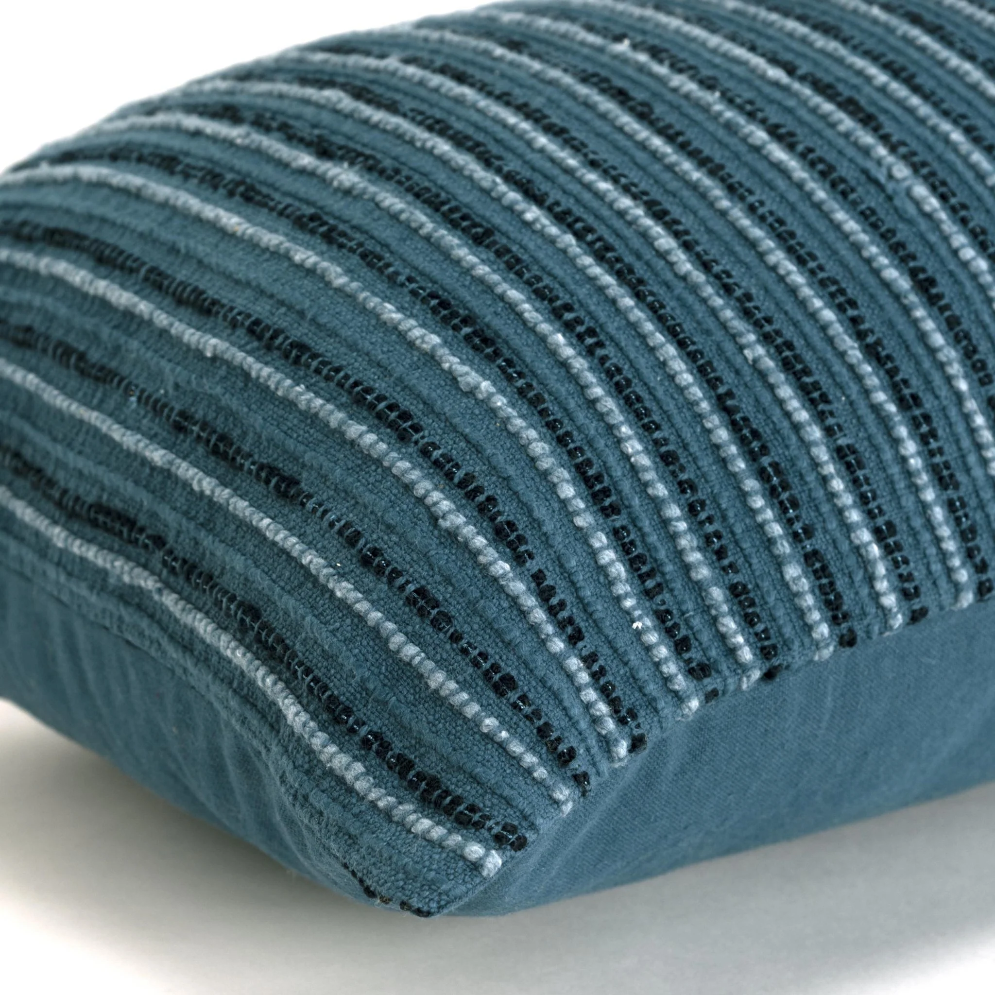 Woven Stripe Lumbar Pillow