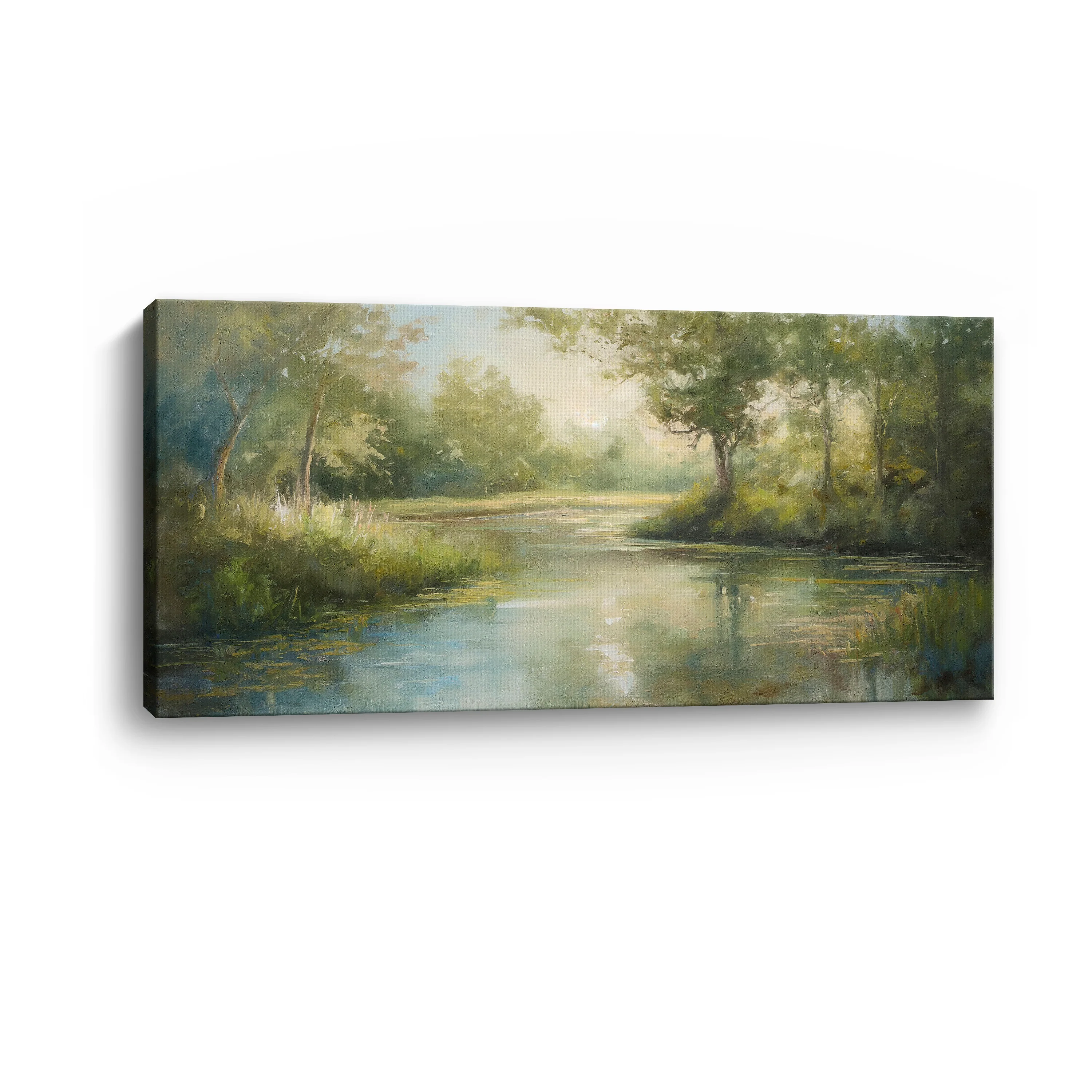 Peaceful Currents Canvas Giclee