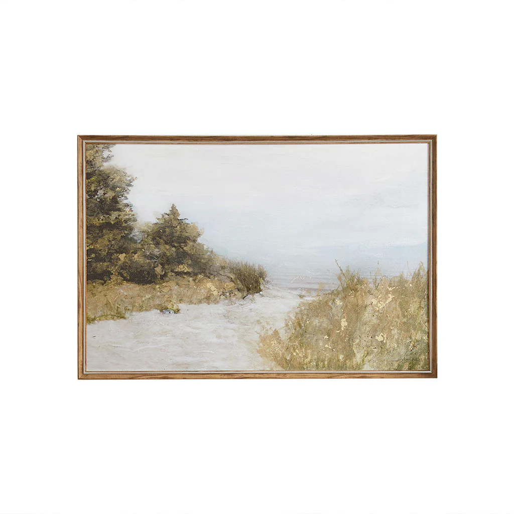 Abstract Landscape Framed Canvas Wall Art