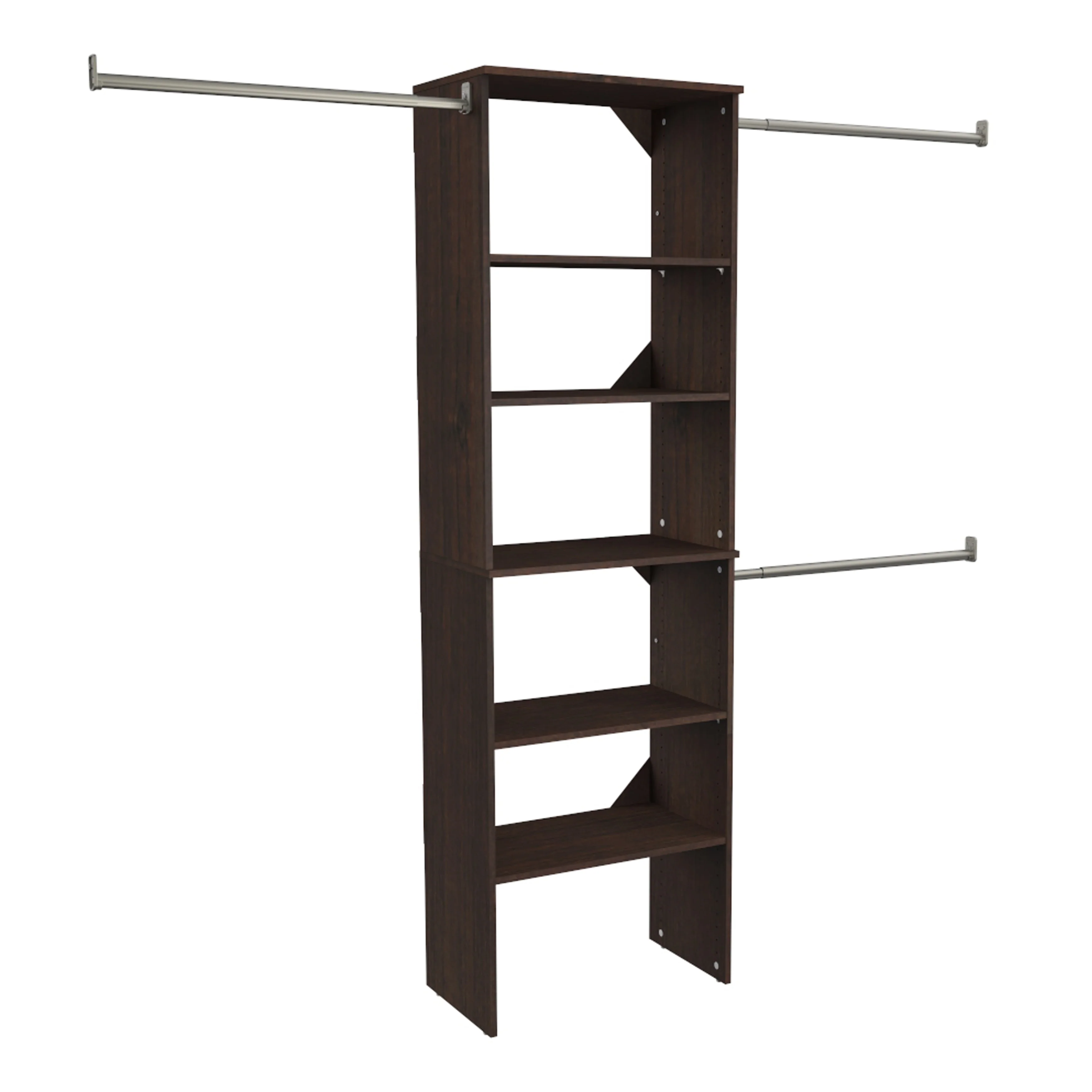 ClosetMaid SuiteSymphony 25-inch Wide Starter Tower Closet Organizer