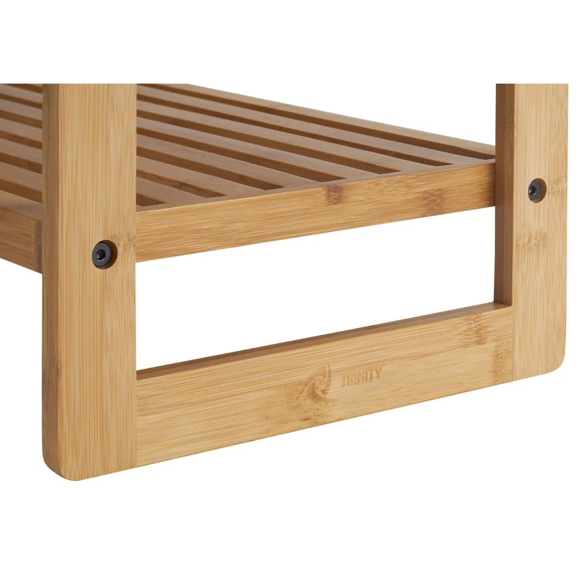 TRINITY EcoStorage® Bamboo Shoe Rack, 2-Pack