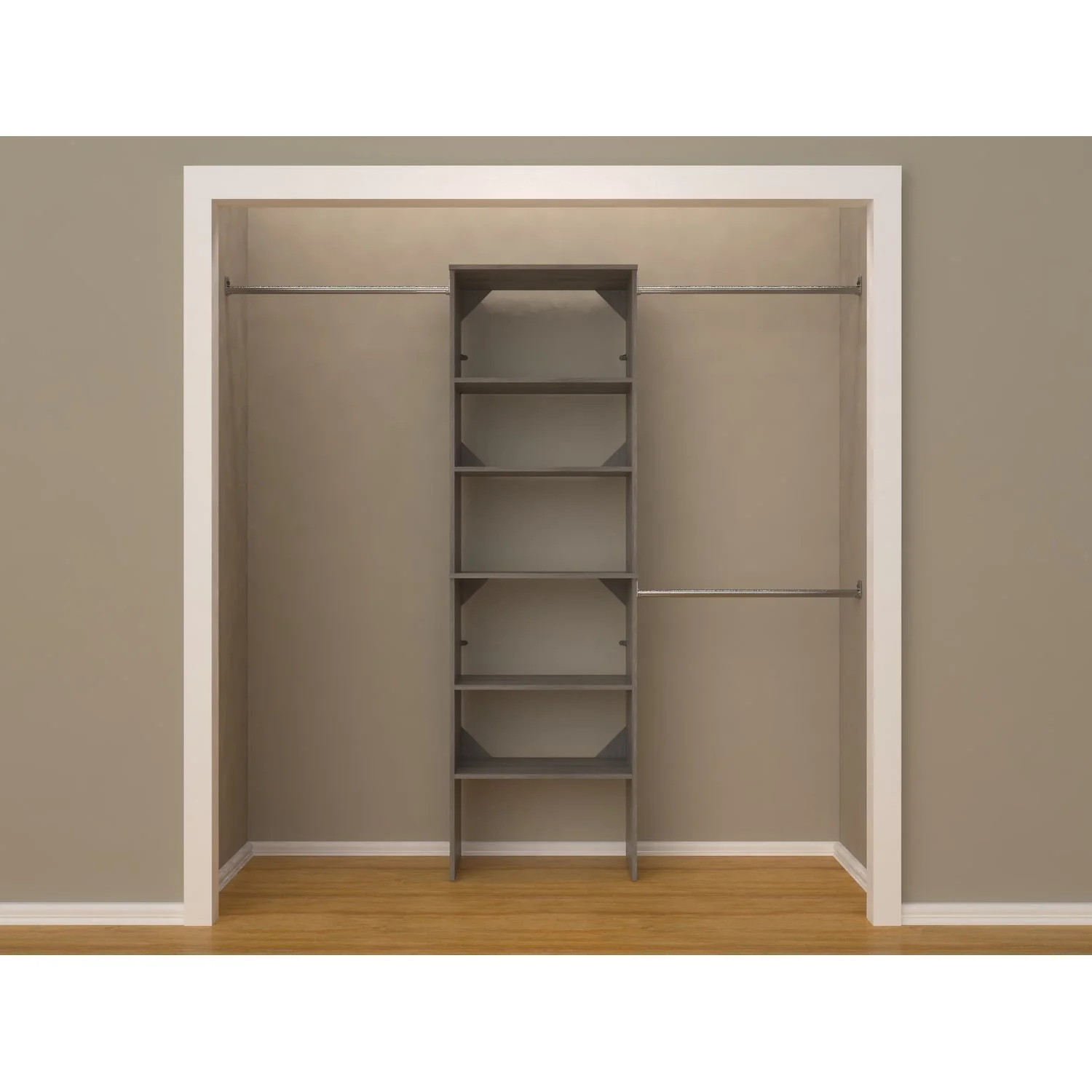 ClosetMaid SuiteSymphony 25-inch Wide Starter Tower Closet Organizer