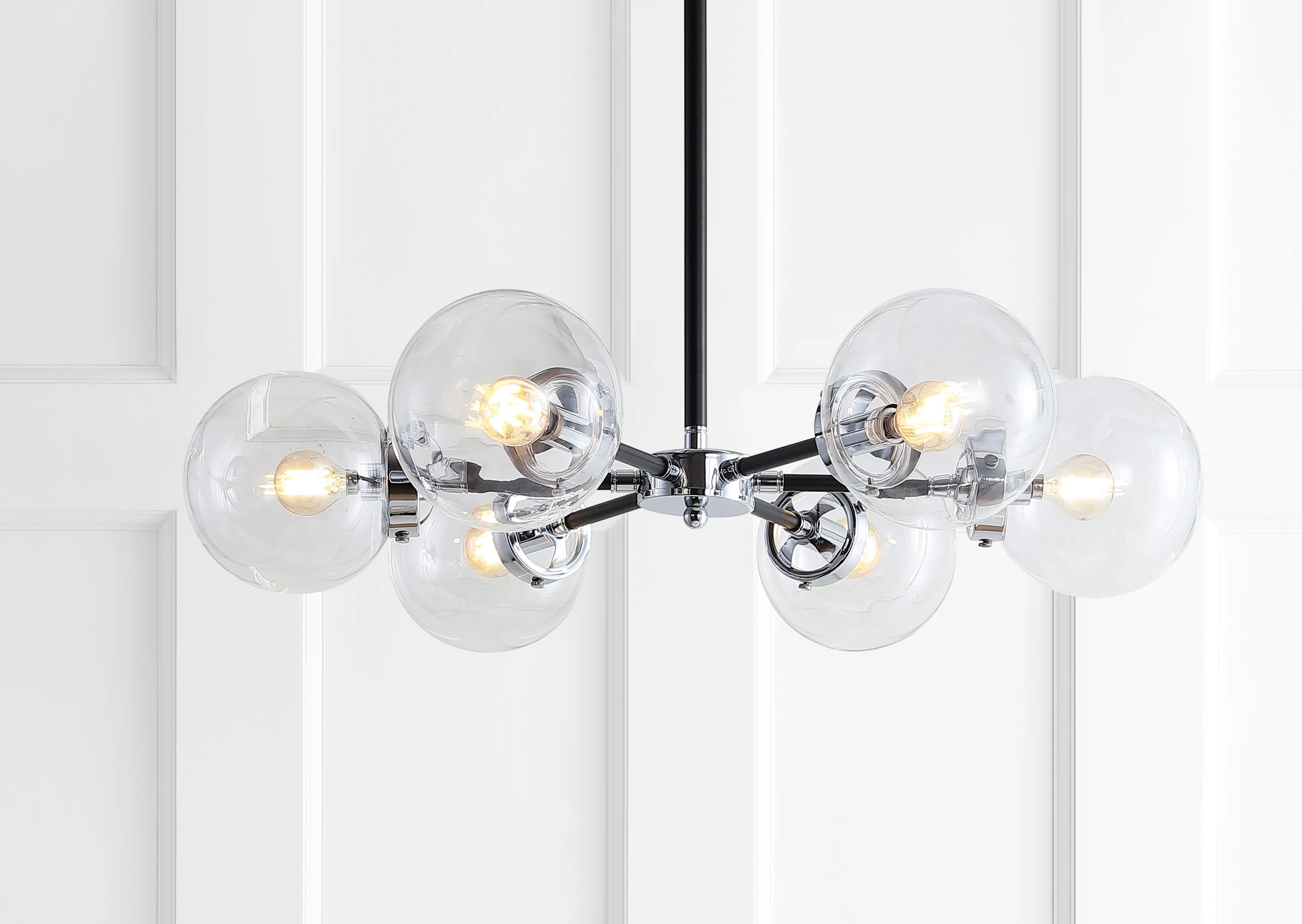 Caleb Brass Cluster Pendant