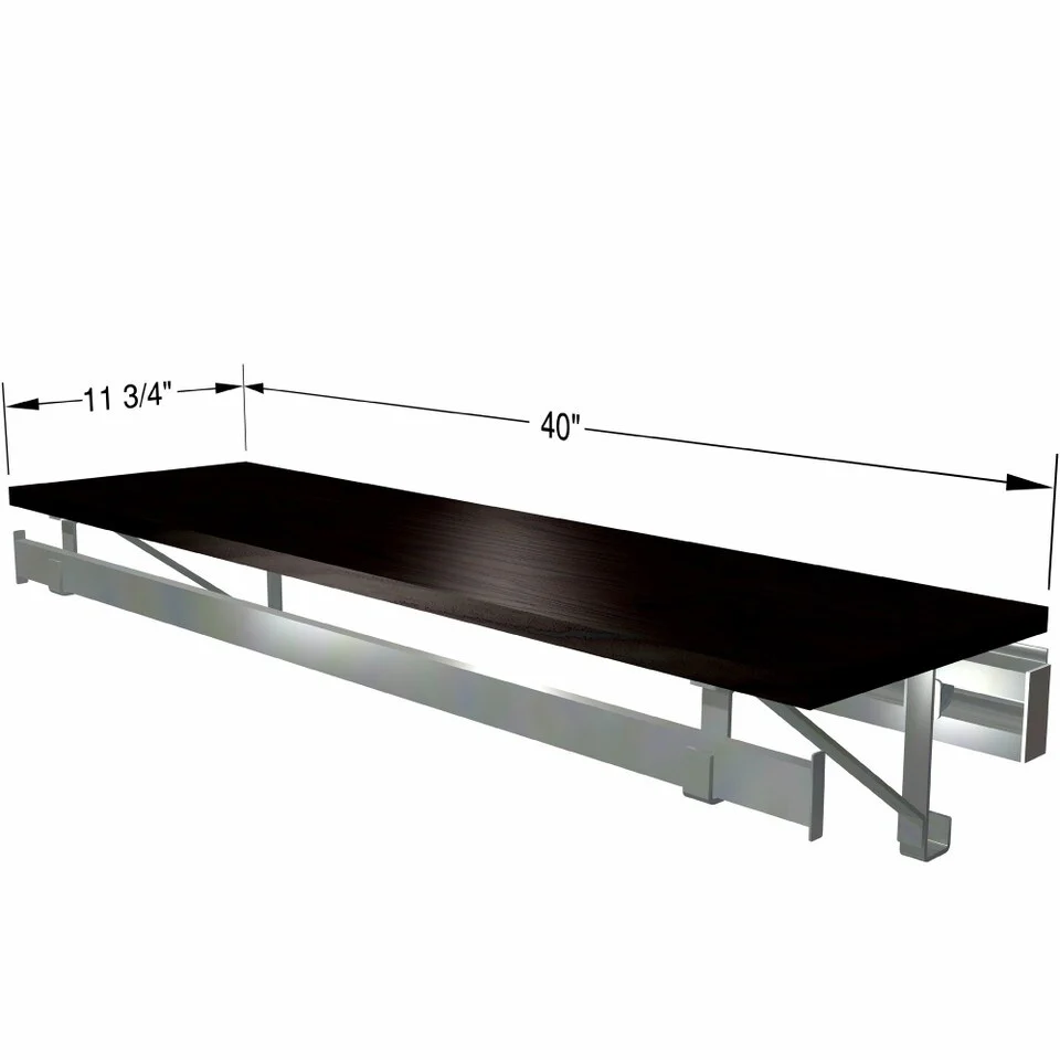 arrange a SPACE RCMSY Single Shelf-Hang Closet System