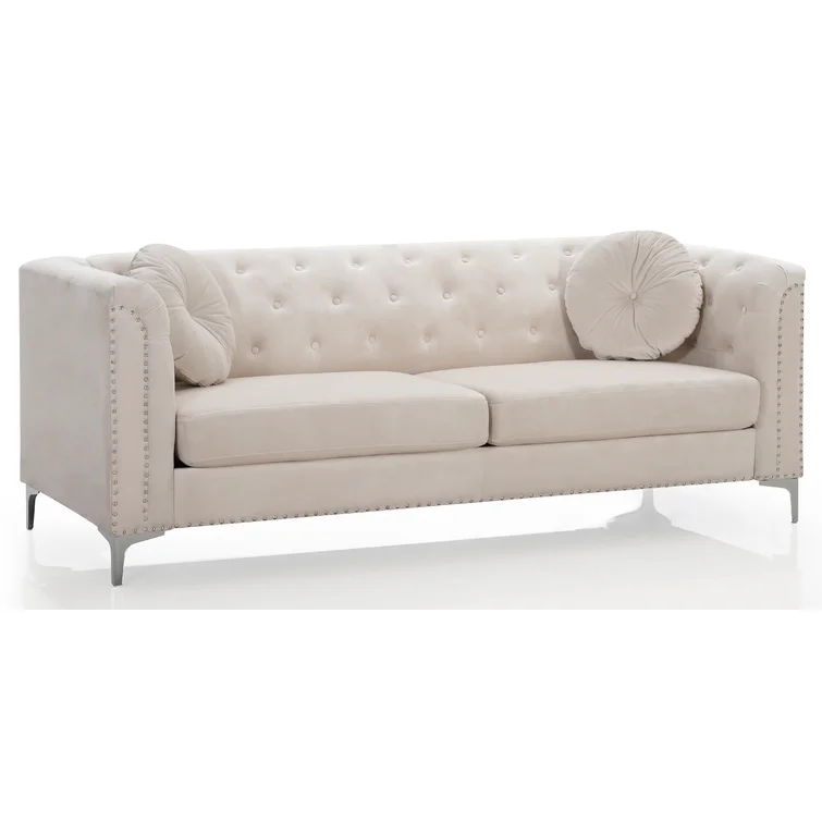 Locker 83'' Upholstered Sofa