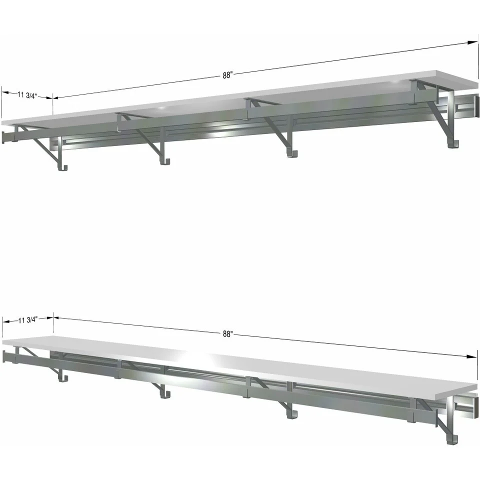arrange a SPACE RCMBX Double Shelf-Hang Closet System