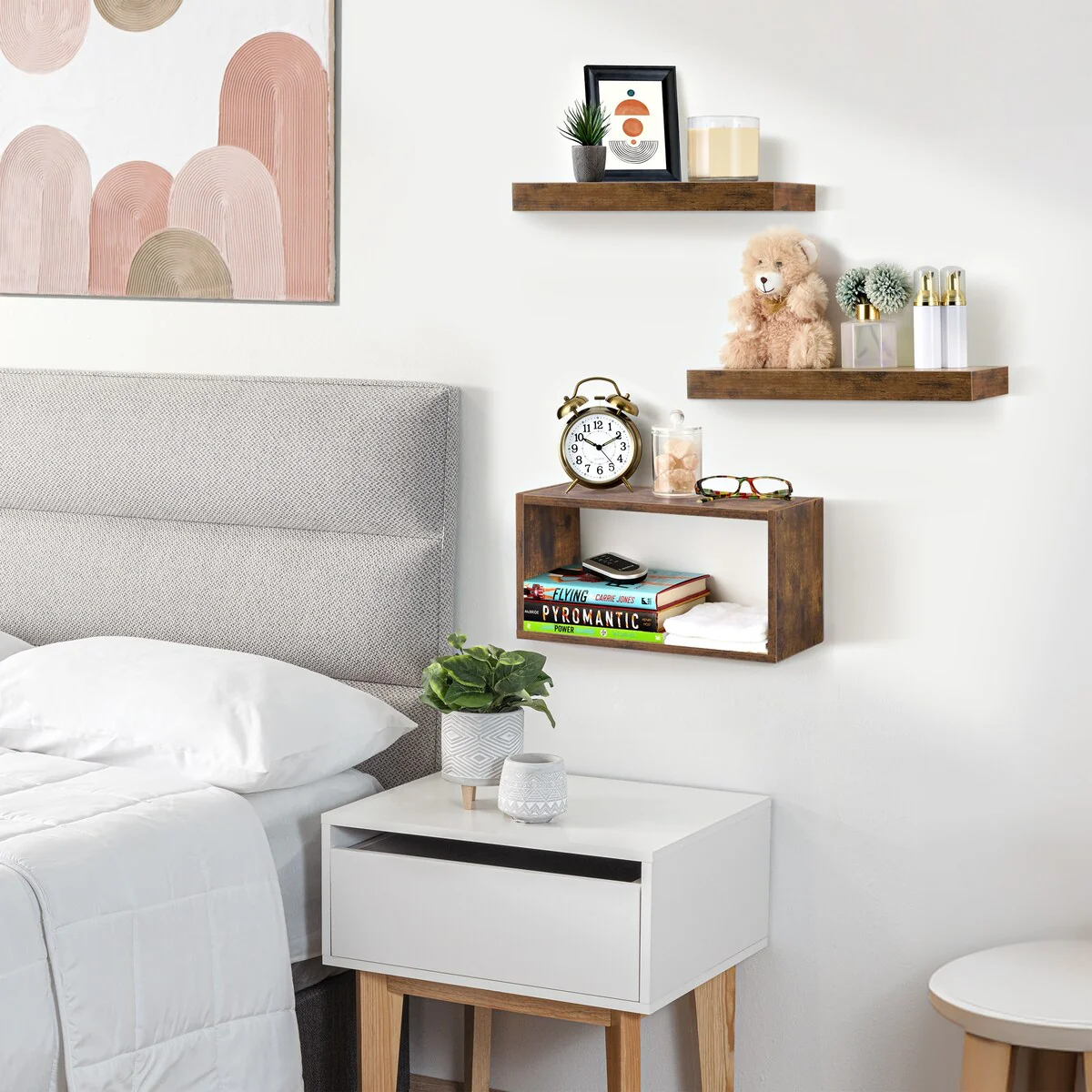 Sorbus Floating Shelves for Wall Set of 3 - 16