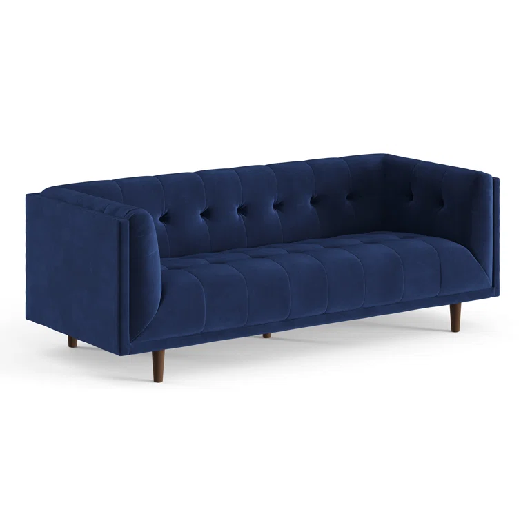 George 82'' Velvet Sofa