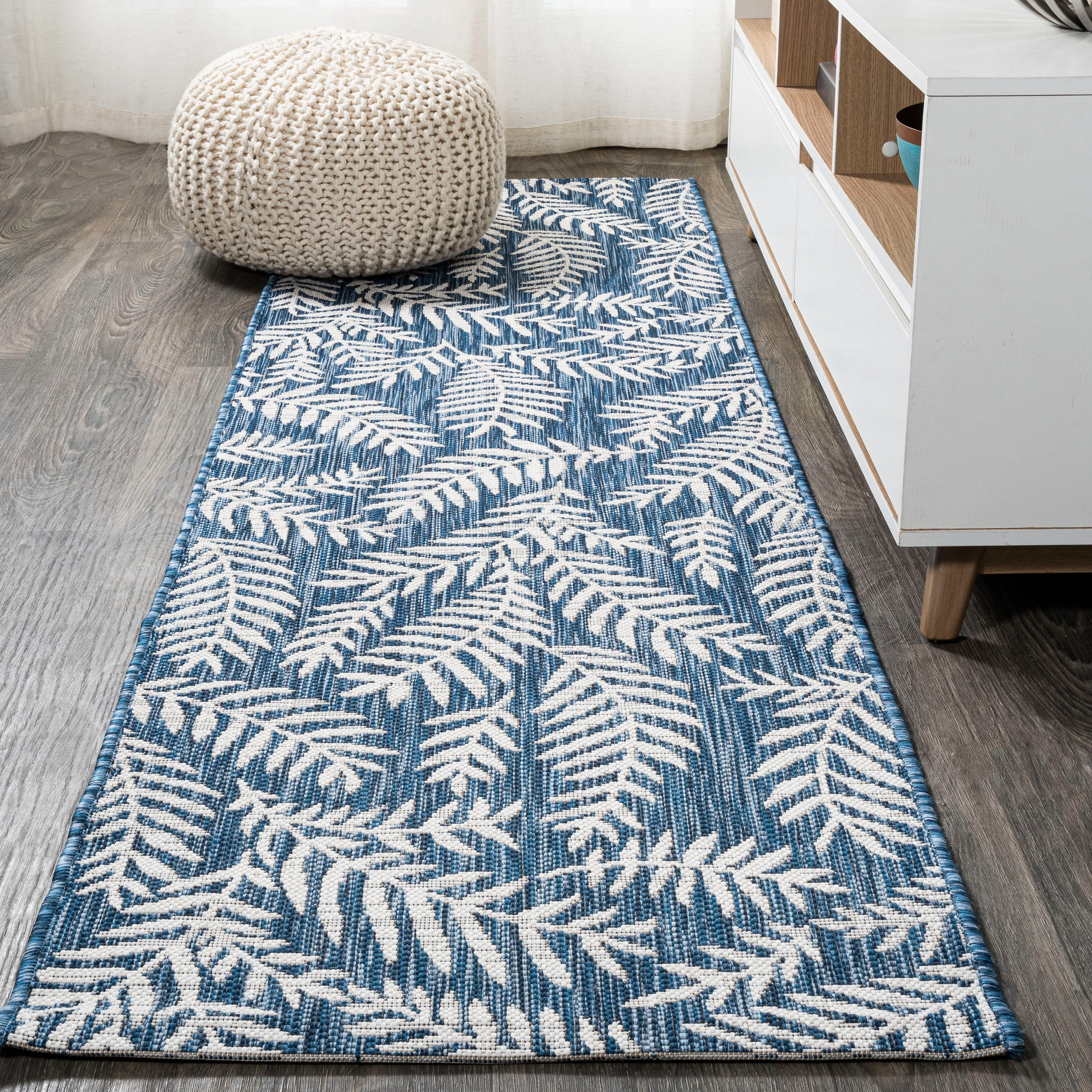 Nevis Palm Frond Indoor/Outdoor Area Rug