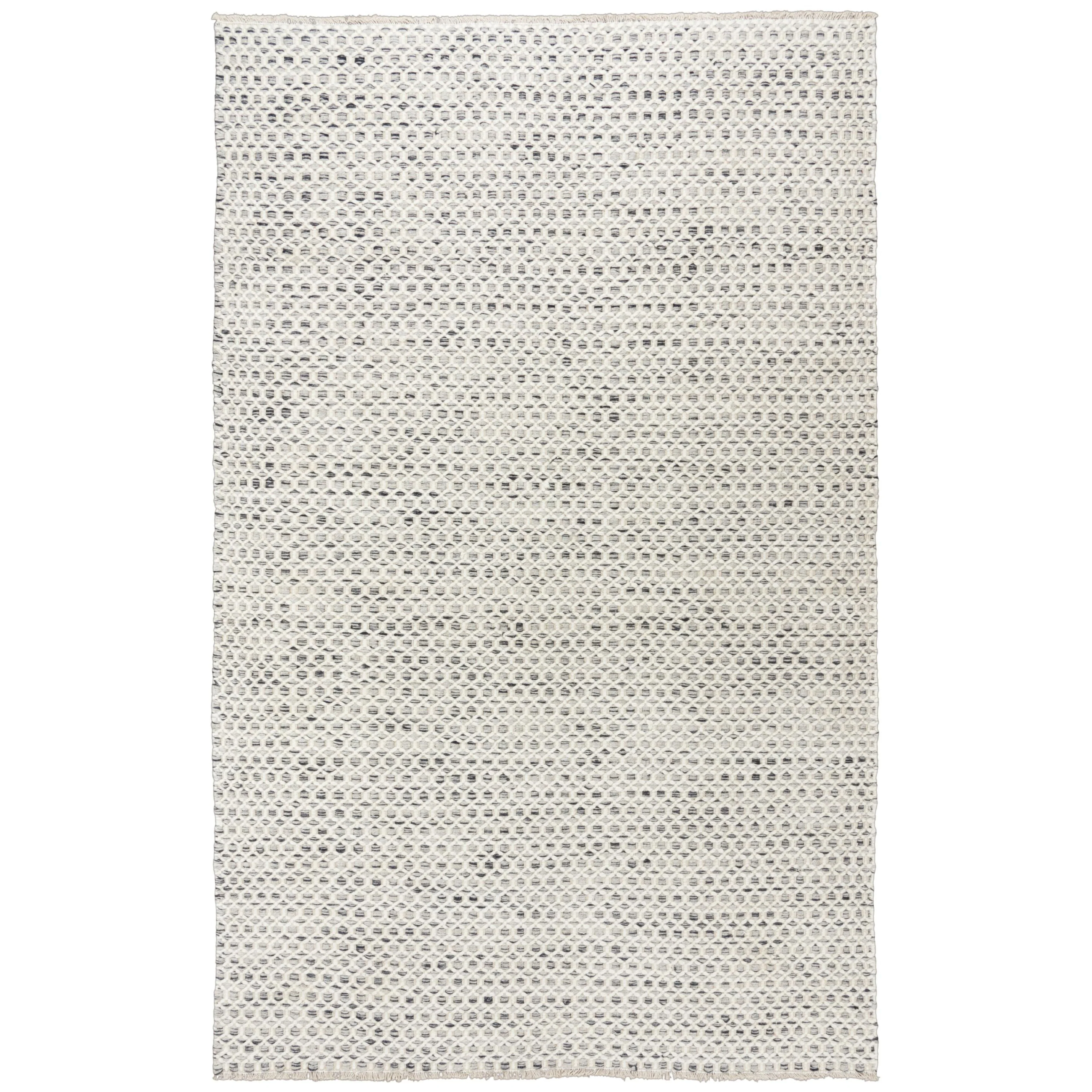 Windsor Hand Woven 100% Wool Basketweave Area Rug