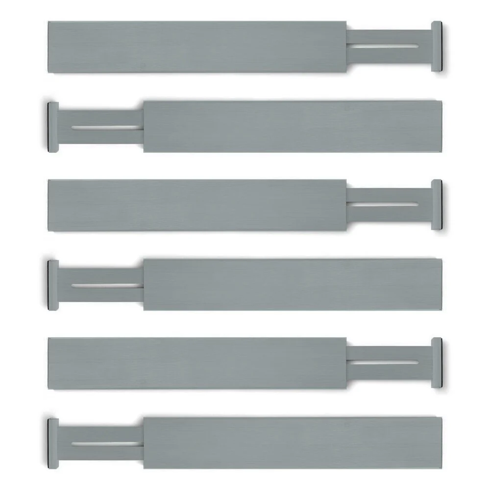 Bamboo Kitchen Drawer Organizer Bambusi Expandable Adjustable Divider