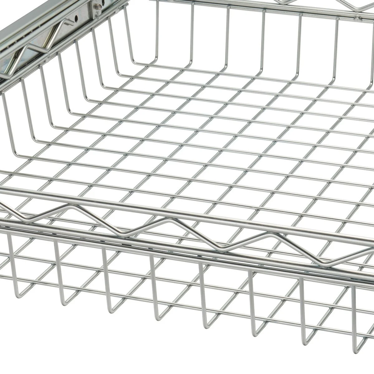 TRINITY EcoStorage® 5-Tier 18x18x56.5 Commercial Square Rack w/ Wheels, NSF, Chrome