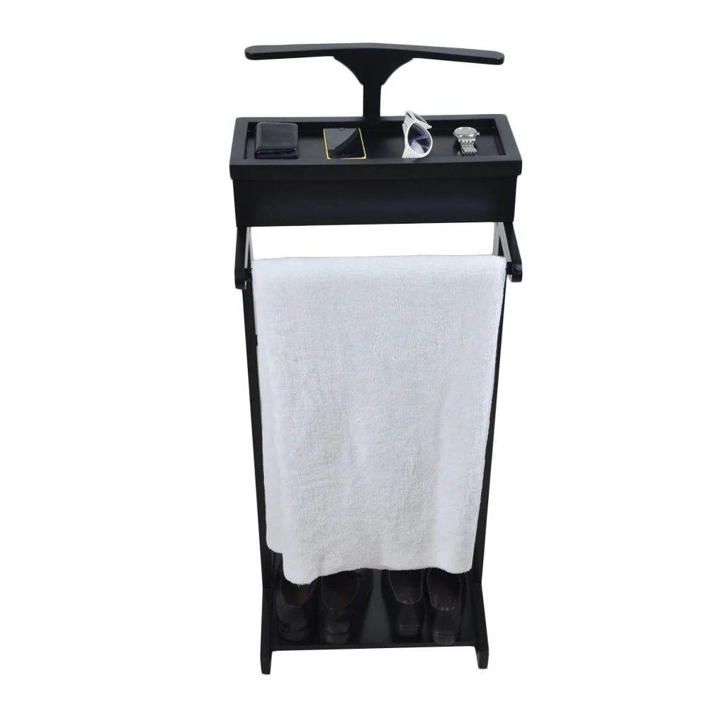 Black Portable Garment Rack
