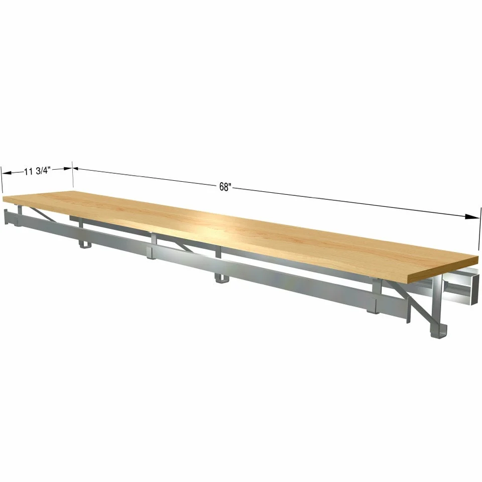 arrange a SPACE RCMSY Single Shelf-Hang Closet System