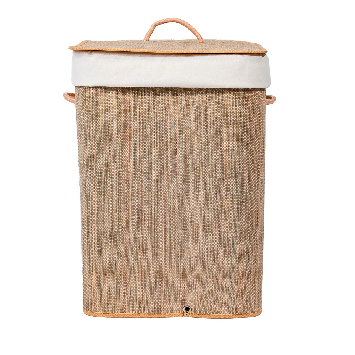 Foldable Laundry Hamper with Lid and Handles for Easy Carrying