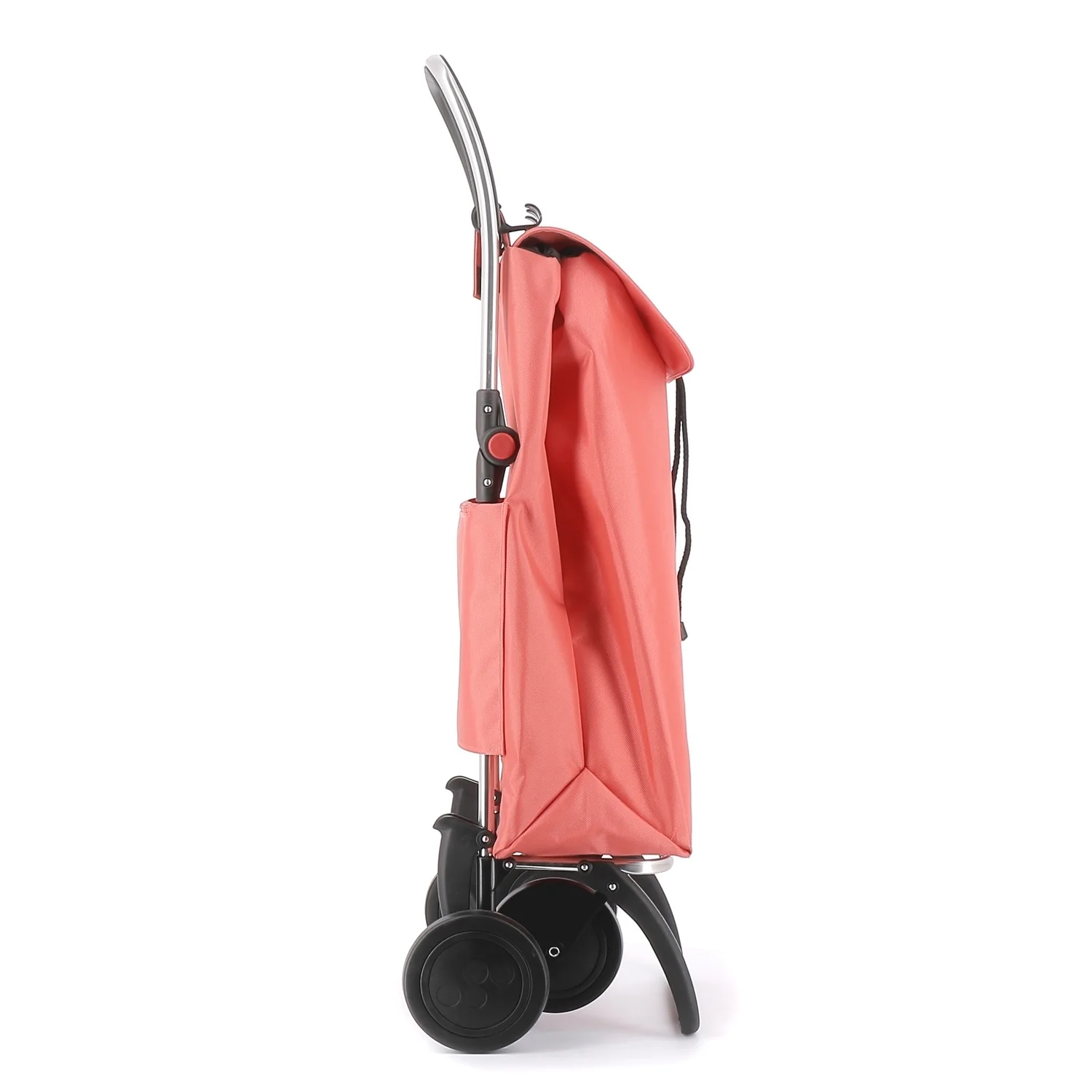 Rolser I-Max MF 4 Wheel Foldable Shopping Trolley - 15.35 in. W x 41.34 in. H x 12.6 in. D