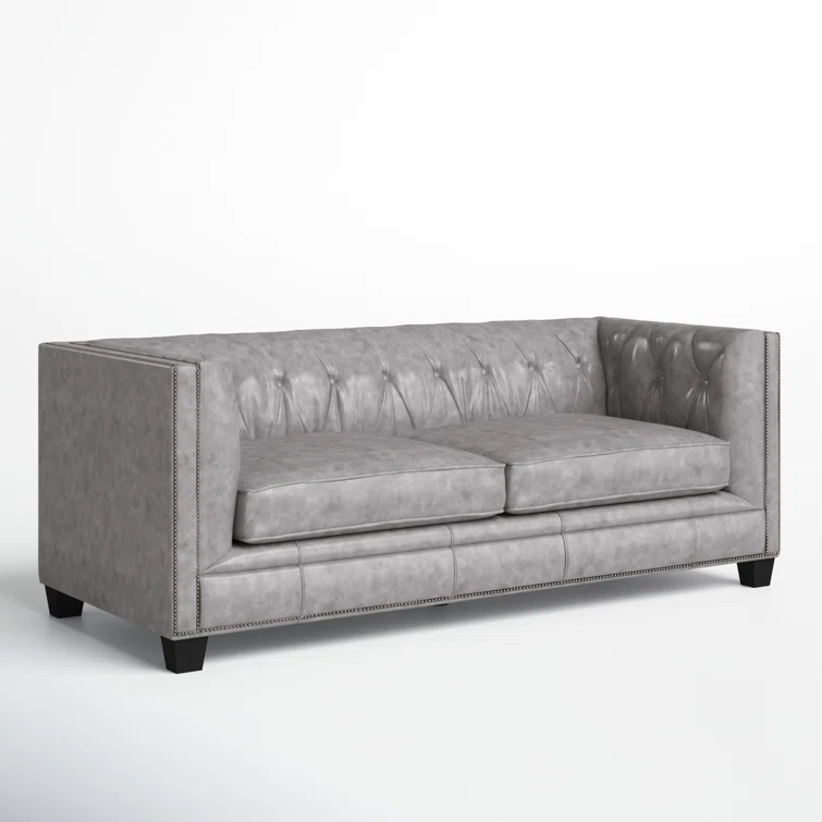 Fryda 85'' Leather Sofa