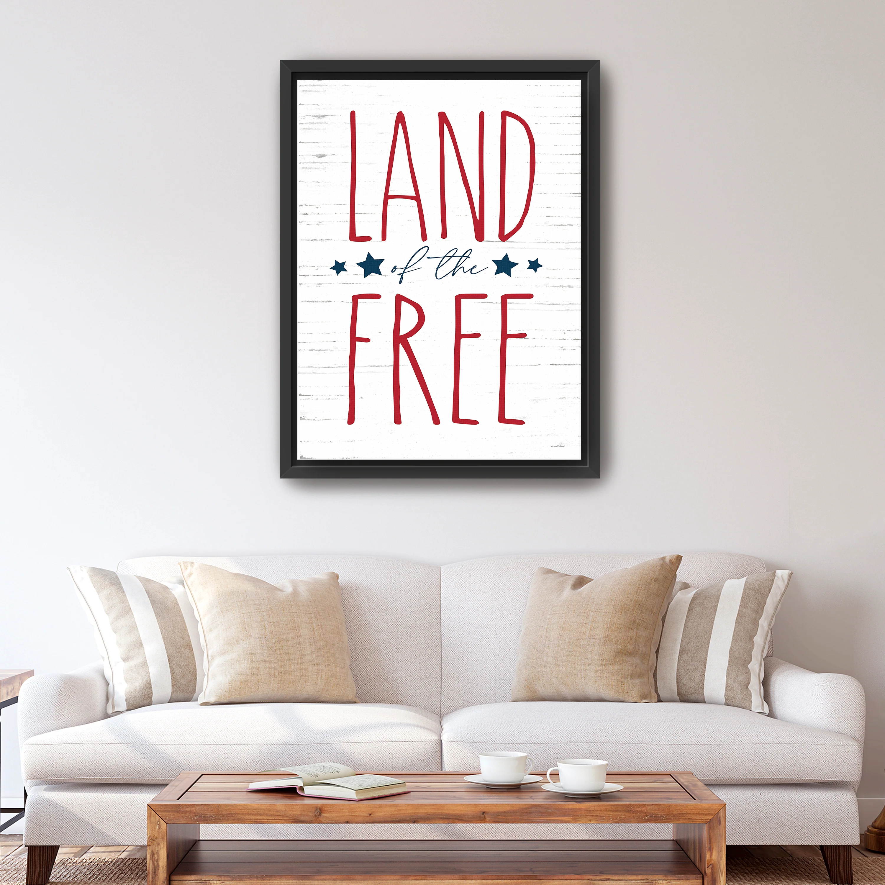 Land of the Free Canvas Giclee