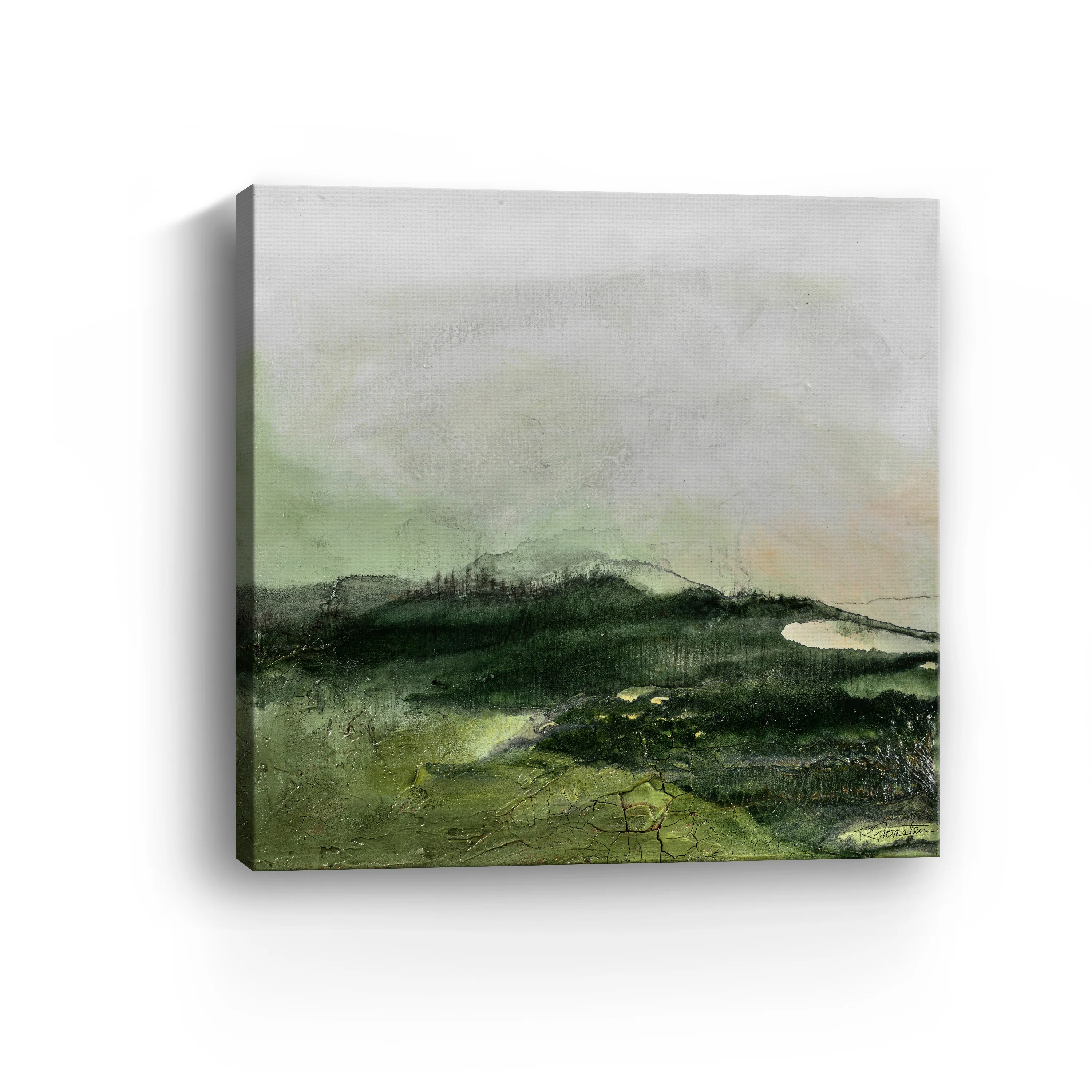 Distant Pines Canvas Giclee