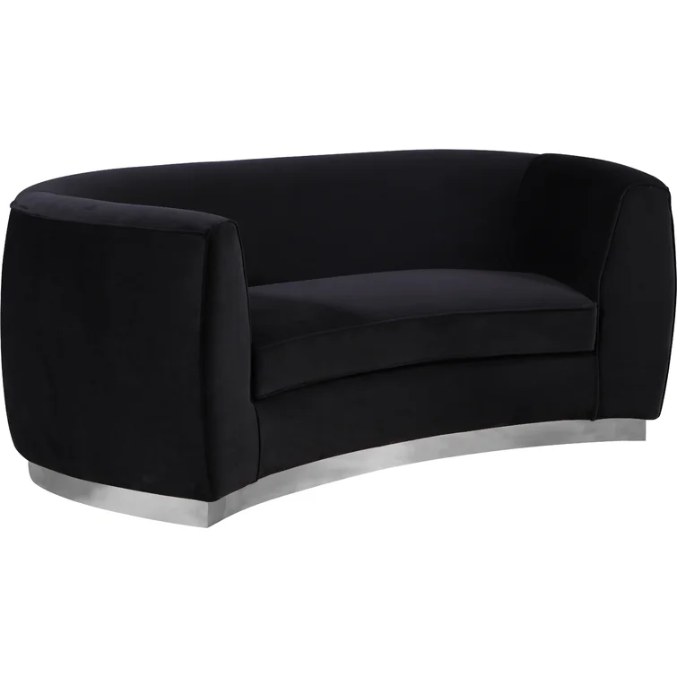 Breccan 70.5'' Velvet Loveseat