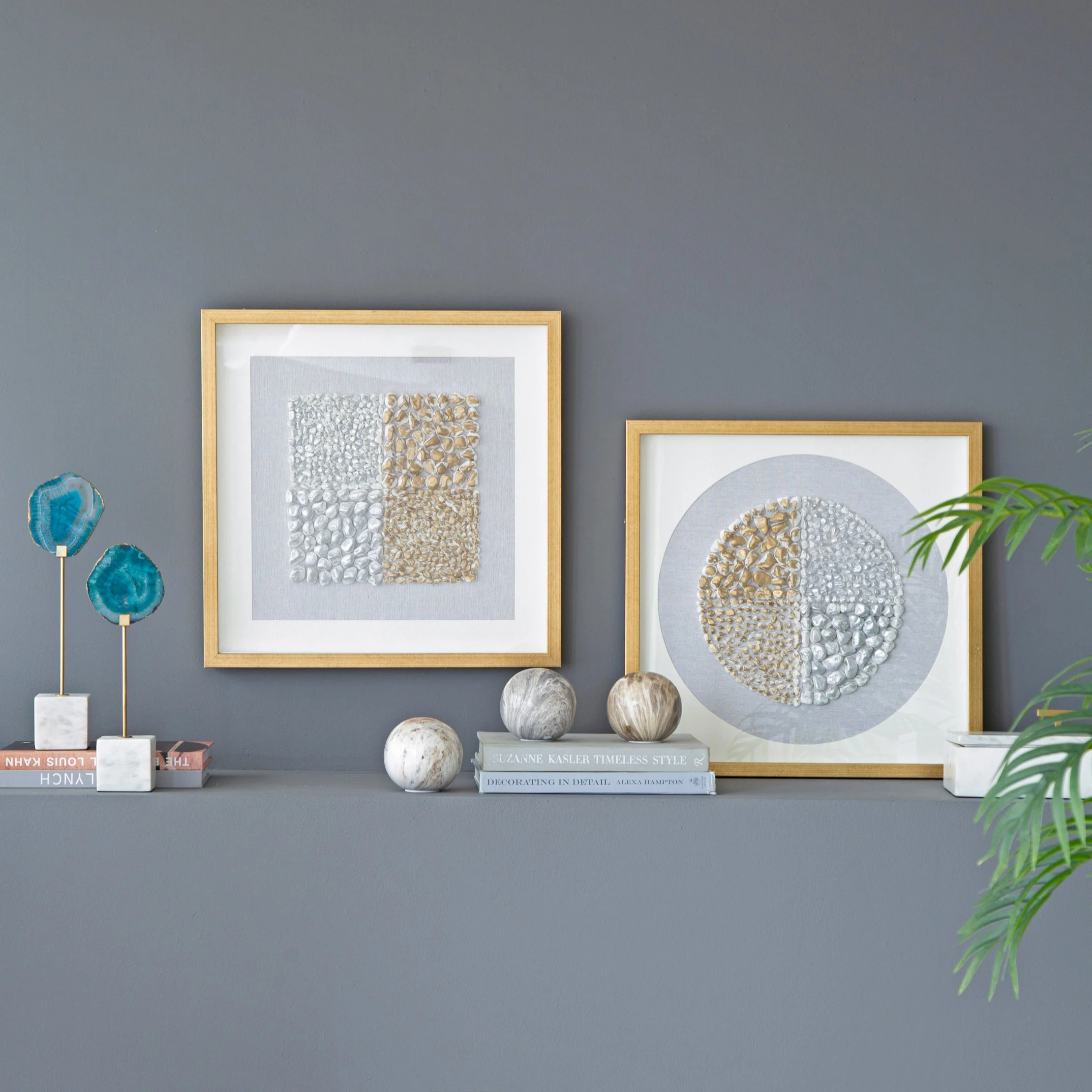 Set of 2 Shadow Box Wall Décor