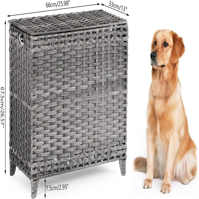 Laundry Hamper with 2 Removable